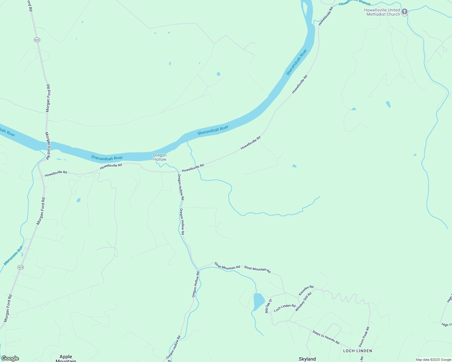 map of restaurants, bars, coffee shops, grocery stores, and more near 1228 Howellsville Road in Front Royal