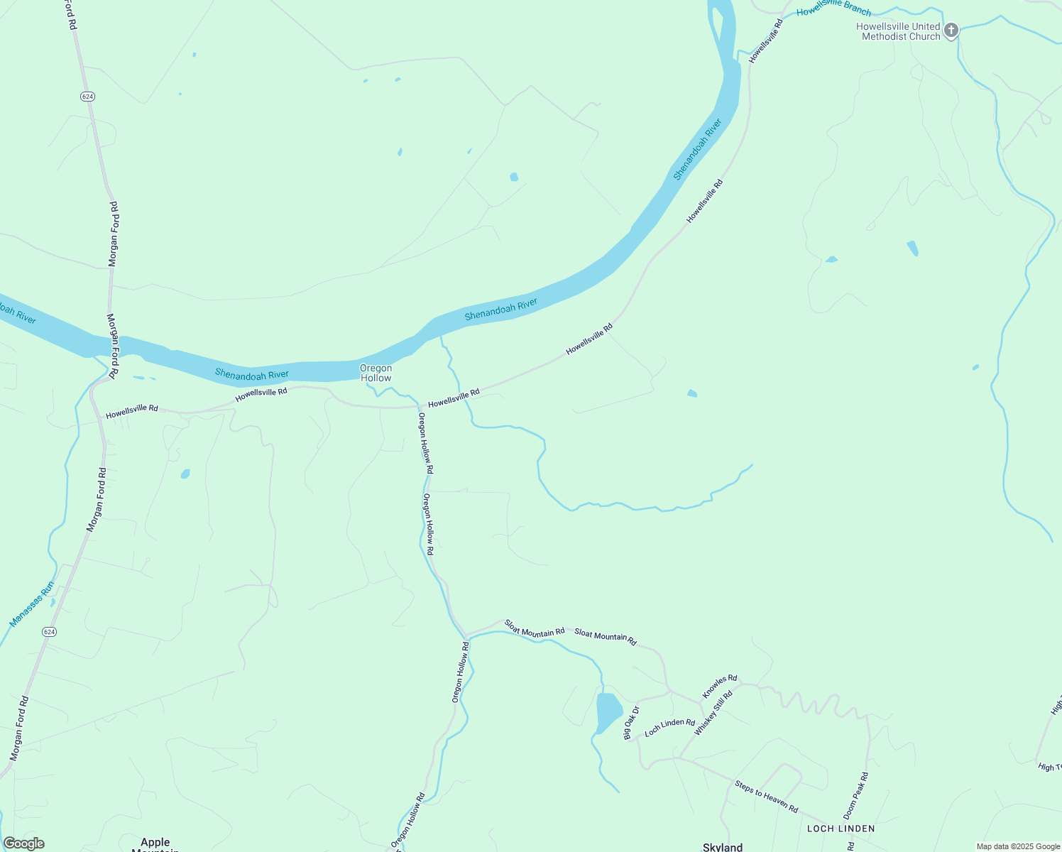 map of restaurants, bars, coffee shops, grocery stores, and more near 1228 Howellsville Road in Front Royal