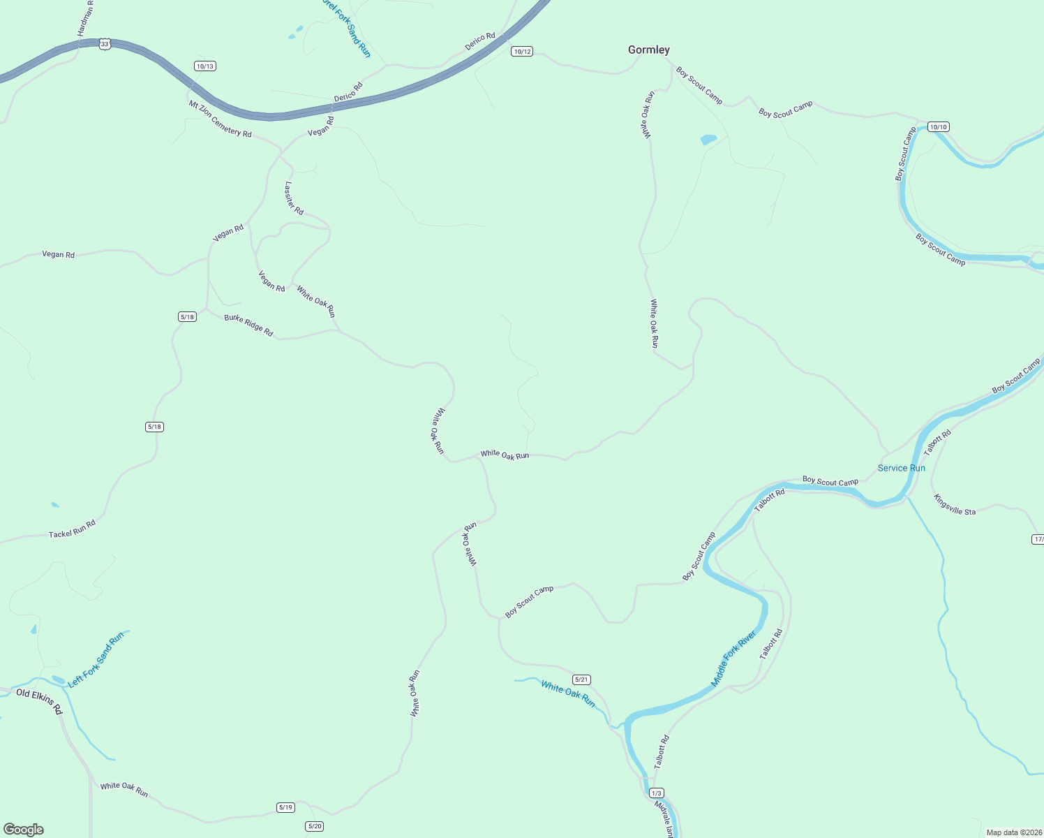 map of restaurants, bars, coffee shops, grocery stores, and more near in Gormley