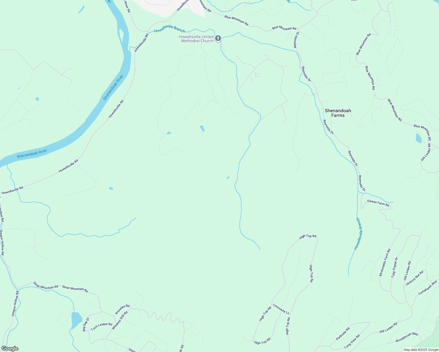 map of restaurants, bars, coffee shops, grocery stores, and more near 1399 Hardesty Road in Front Royal