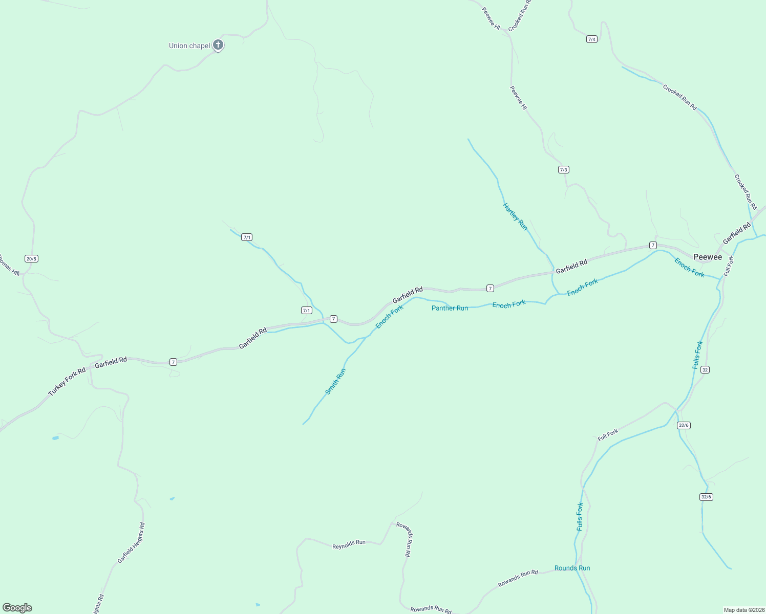 map of restaurants, bars, coffee shops, grocery stores, and more near 8896 Garfield Road in LeRoy