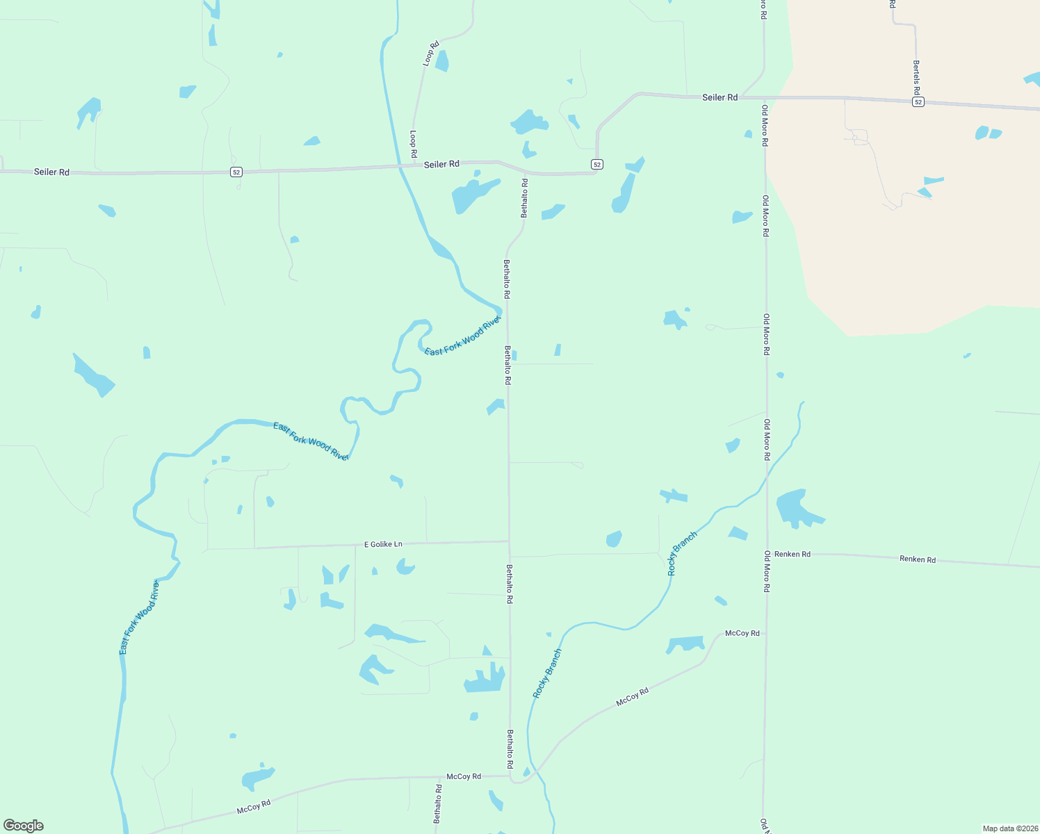map of restaurants, bars, coffee shops, grocery stores, and more near 8146 Bethalto Road in Bethalto