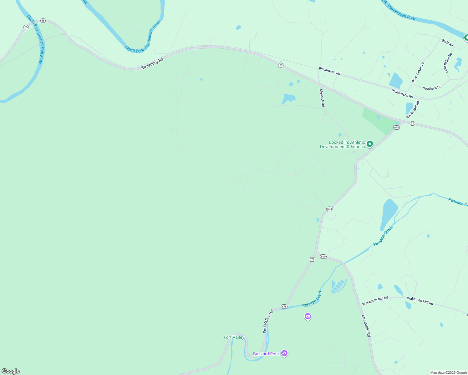 map of restaurants, bars, coffee shops, grocery stores, and more near Lower Valley Road in Warren County