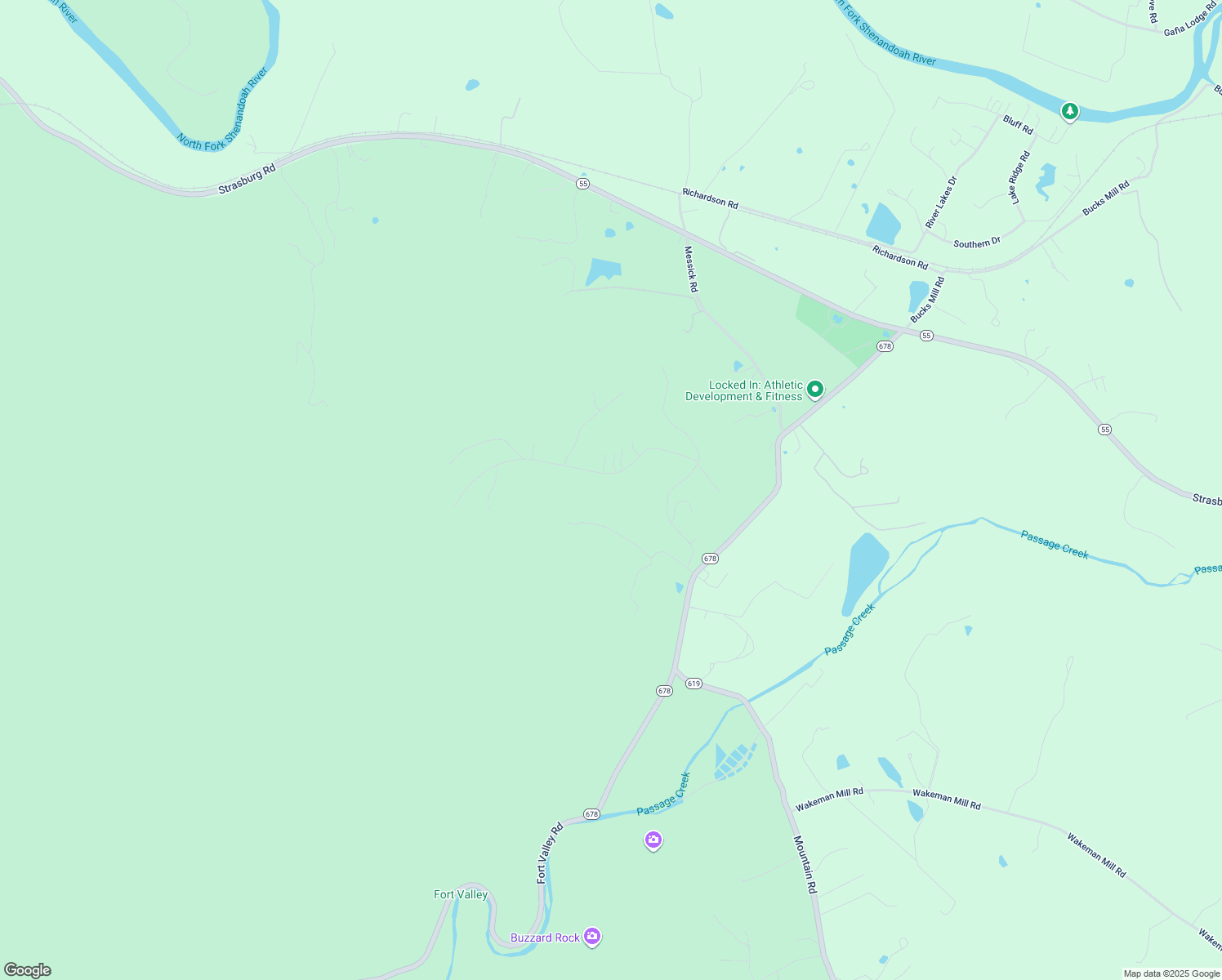 map of restaurants, bars, coffee shops, grocery stores, and more near 653 Lower Valley Road in Strasburg