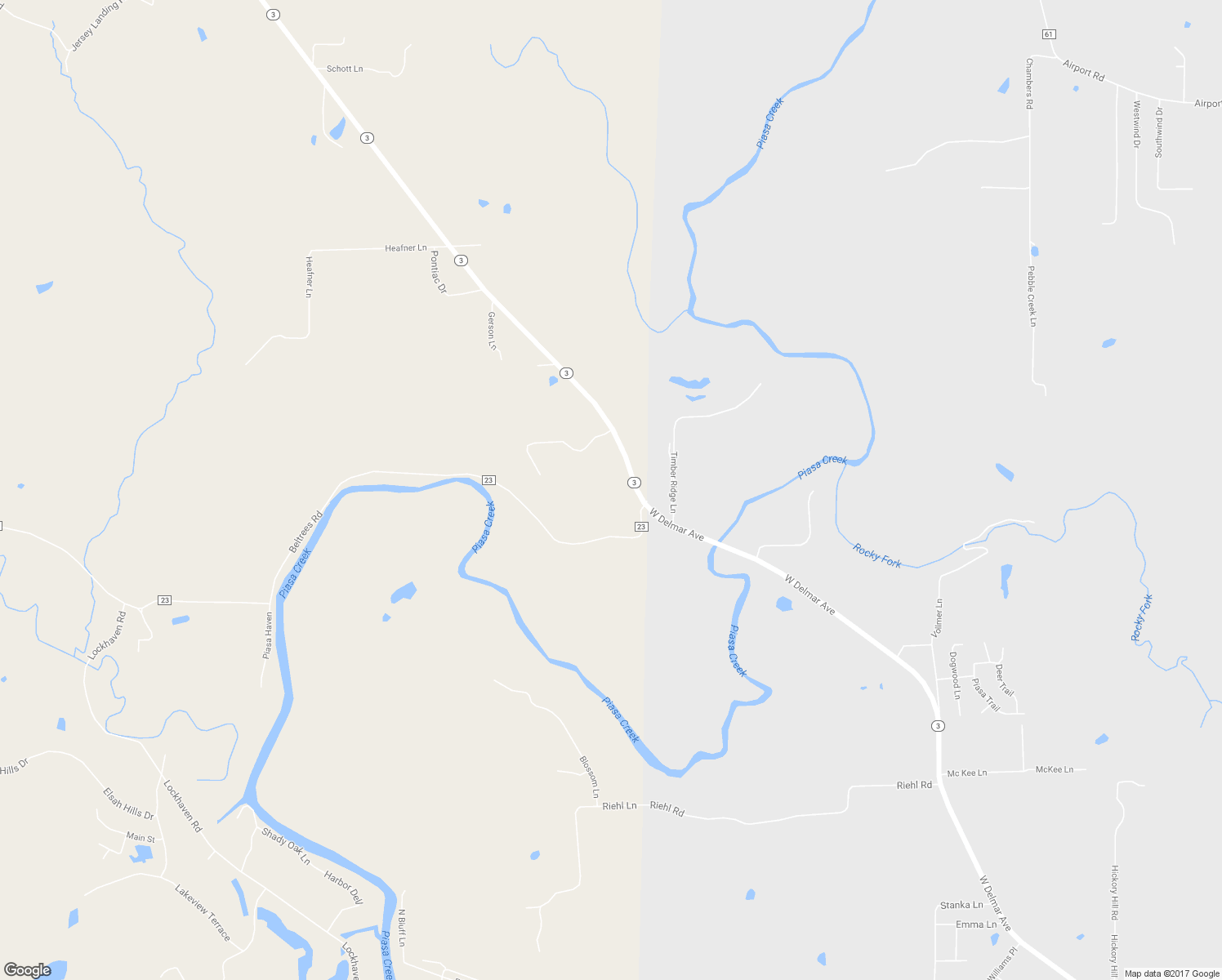 map of restaurants, bars, coffee shops, grocery stores, and more near 27897 Illinois 3 in Godfrey