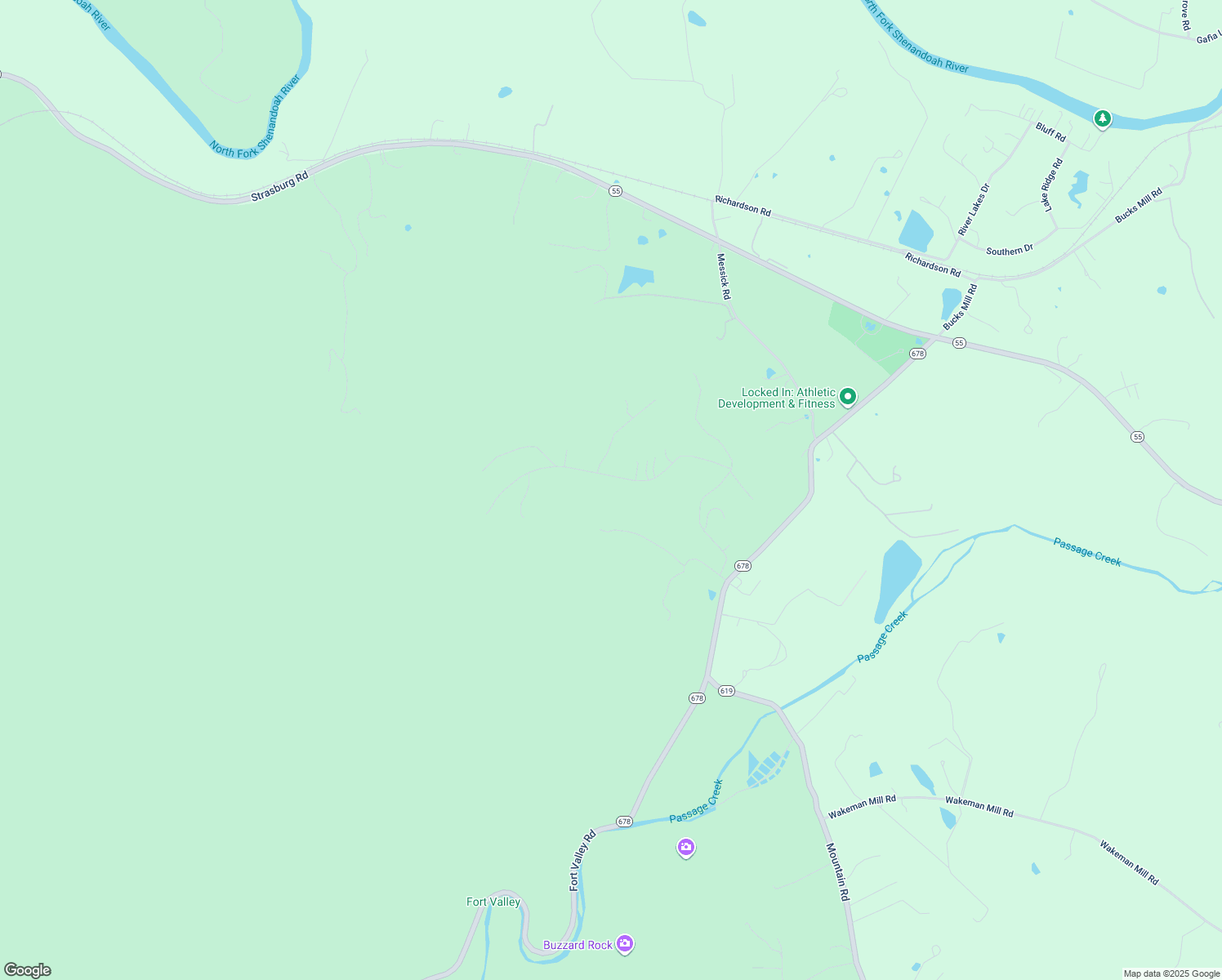 map of restaurants, bars, coffee shops, grocery stores, and more near 737 Lower Valley Road in Strasburg