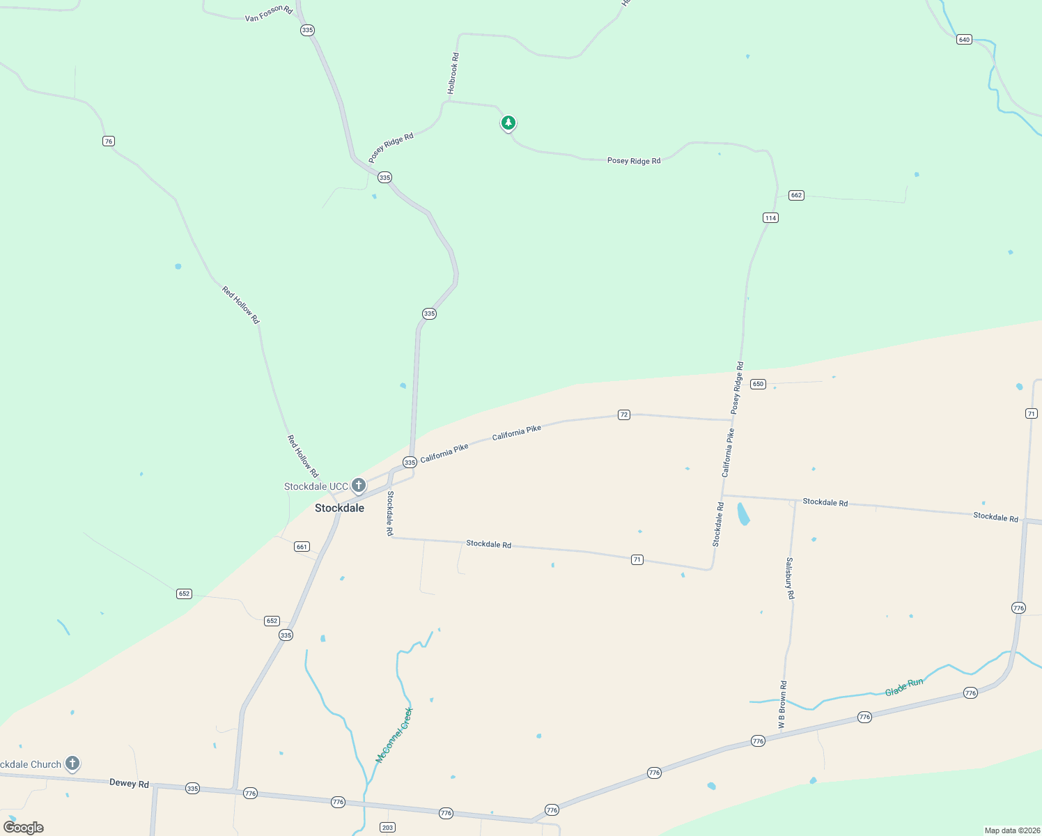 map of restaurants, bars, coffee shops, grocery stores, and more near 375 California Pike in Beaver