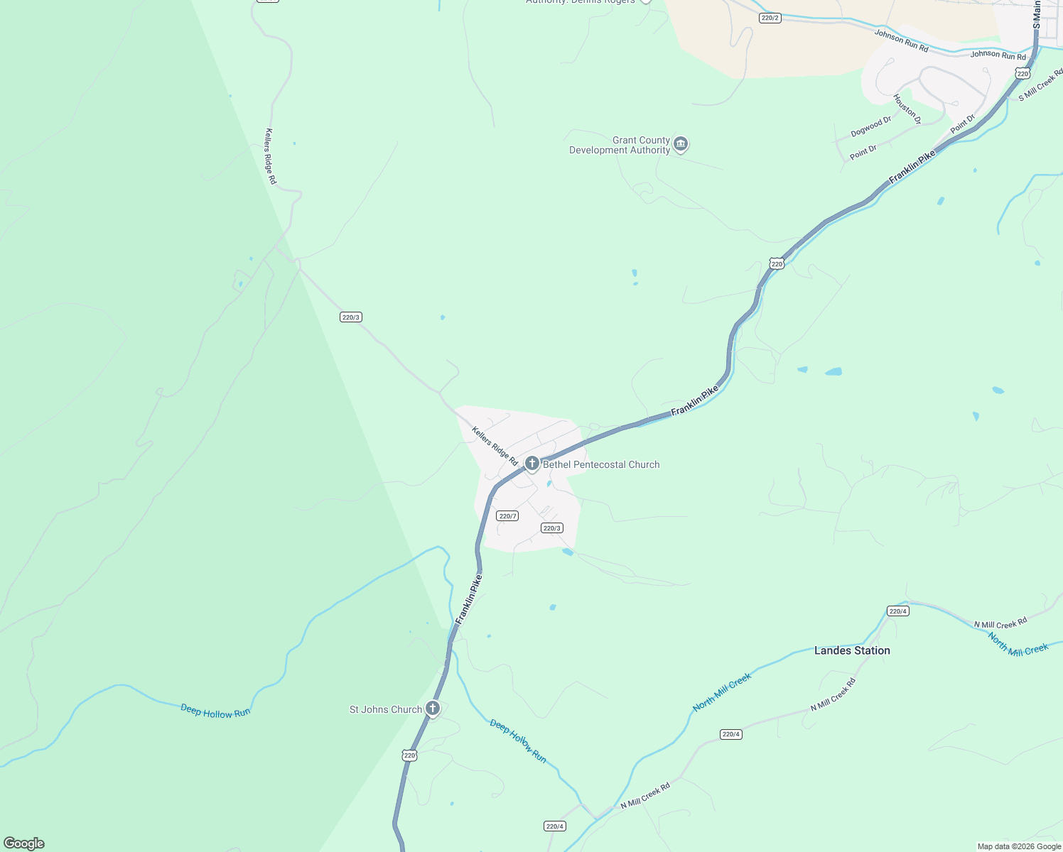 map of restaurants, bars, coffee shops, grocery stores, and more near 107 Kimble Road in Petersburg