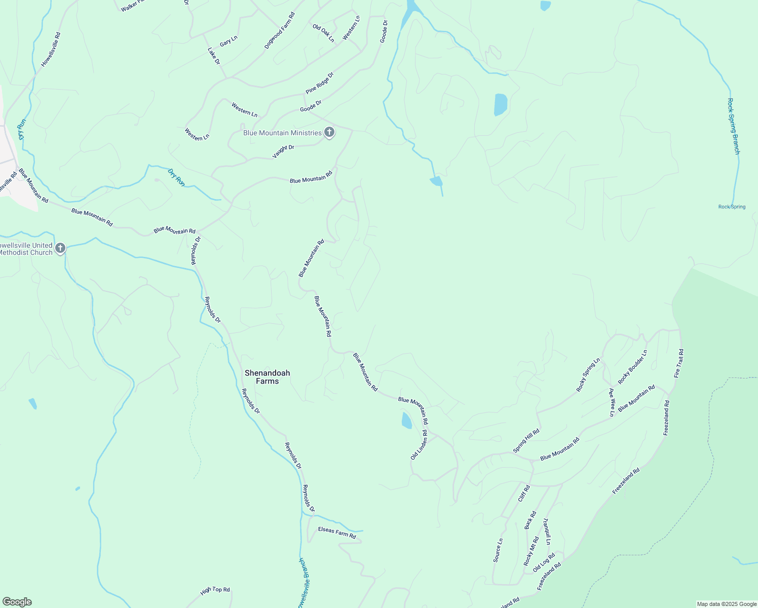 map of restaurants, bars, coffee shops, grocery stores, and more near Fire Trail Road in Front Royal
