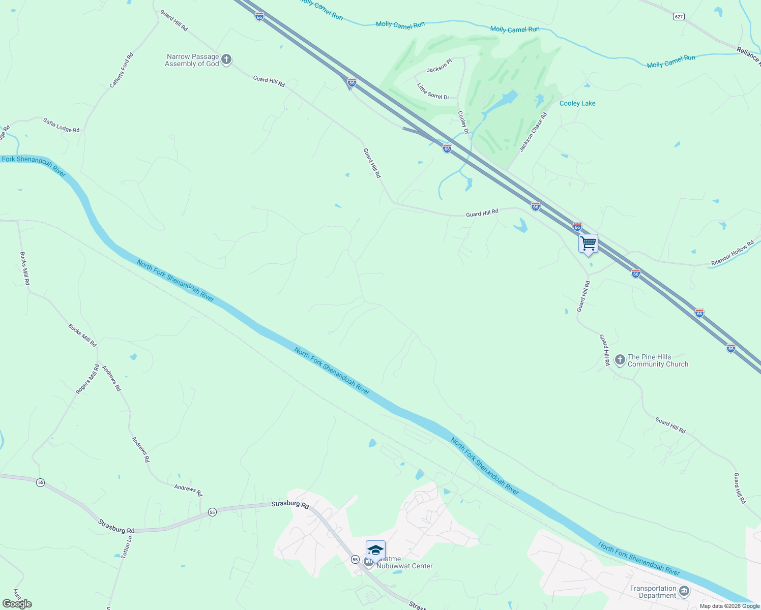 map of restaurants, bars, coffee shops, grocery stores, and more near 918 River Ridge Drive in Middletown