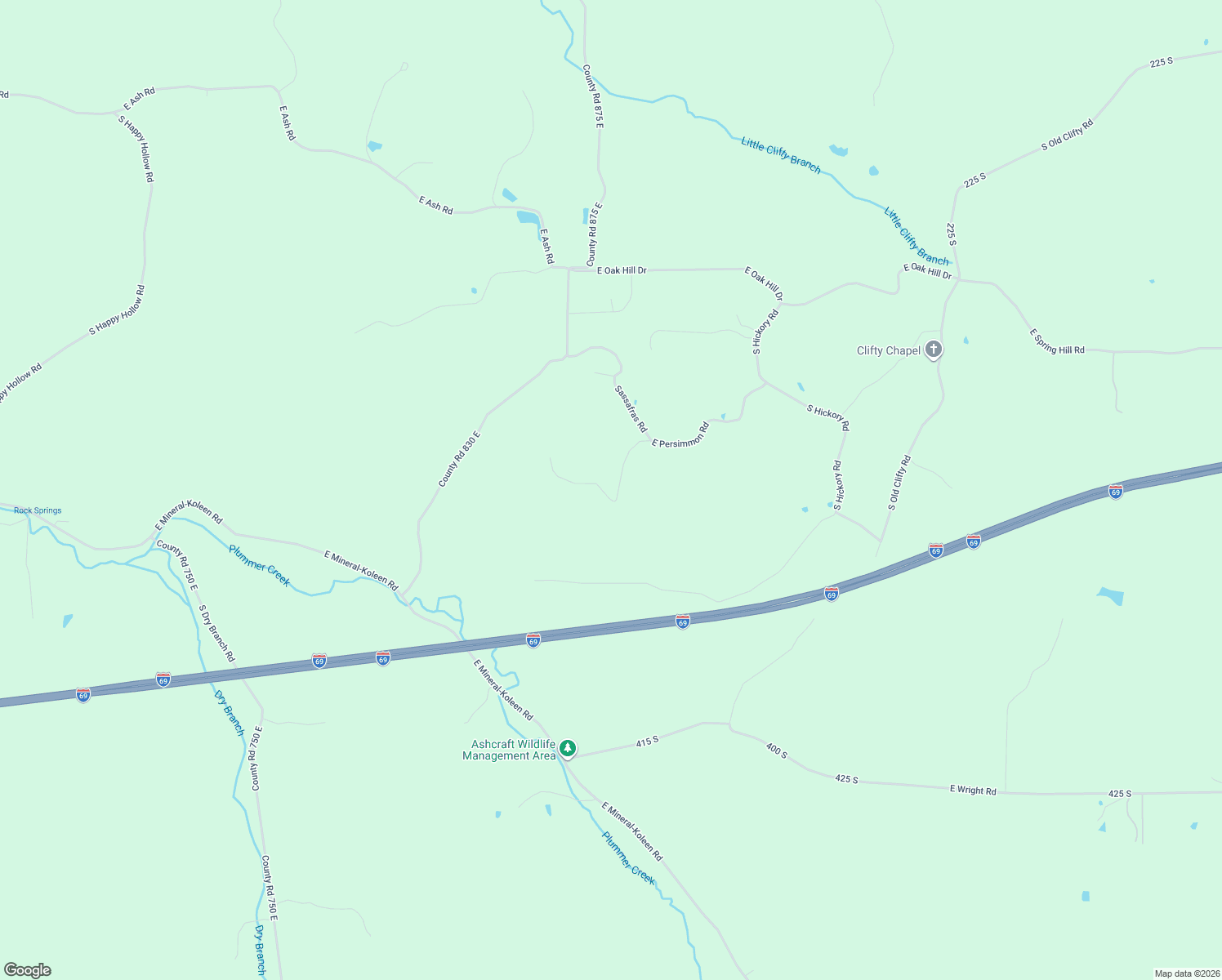 map of restaurants, bars, coffee shops, grocery stores, and more near 8693 East Willow Road in Bloomfield