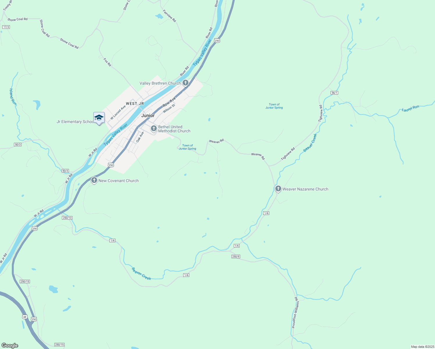 map of restaurants, bars, coffee shops, grocery stores, and more near 195 Delta Road 5 in Elkins