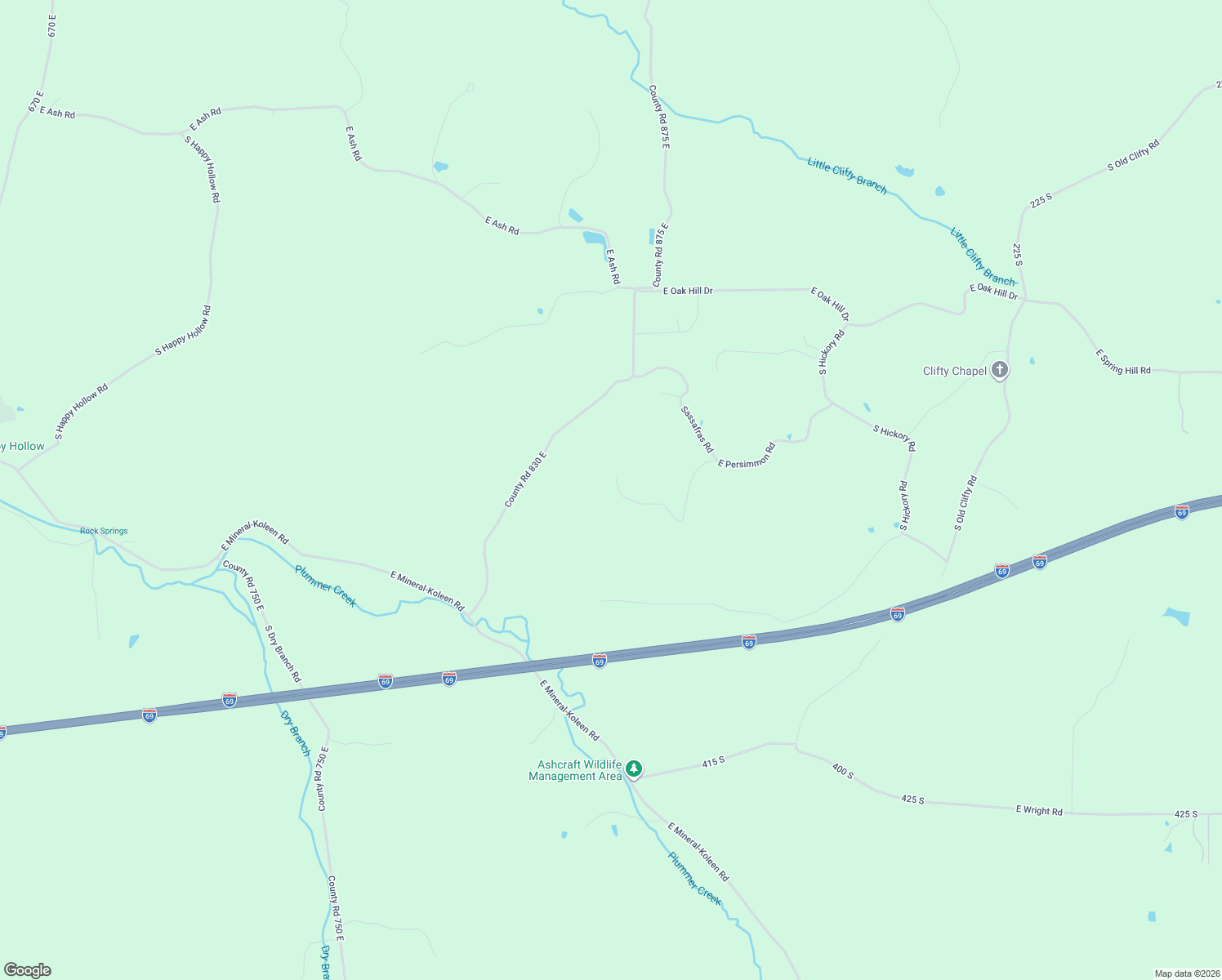 map of restaurants, bars, coffee shops, grocery stores, and more near 8693 East Willow Road in Bloomfield