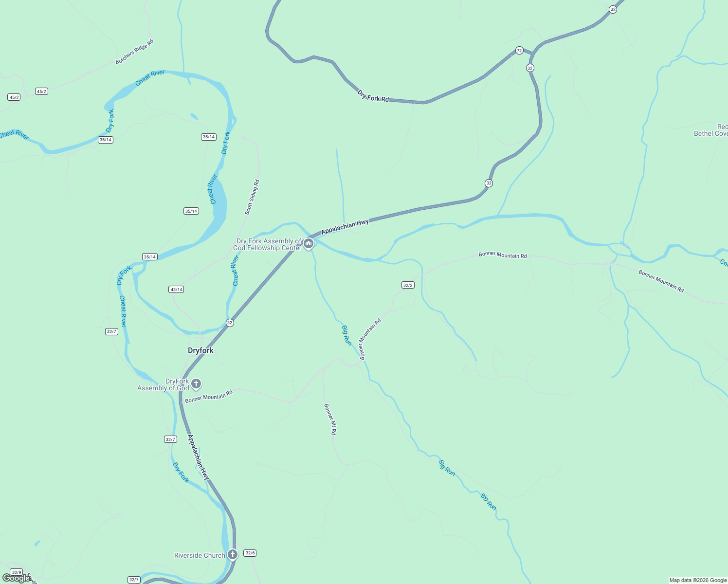 map of restaurants, bars, coffee shops, grocery stores, and more near in Dryfork