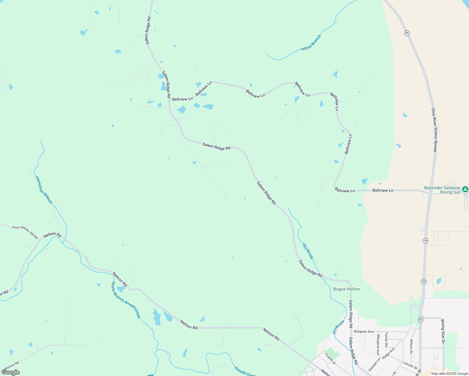 map of restaurants, bars, coffee shops, grocery stores, and more near in Rising Sun