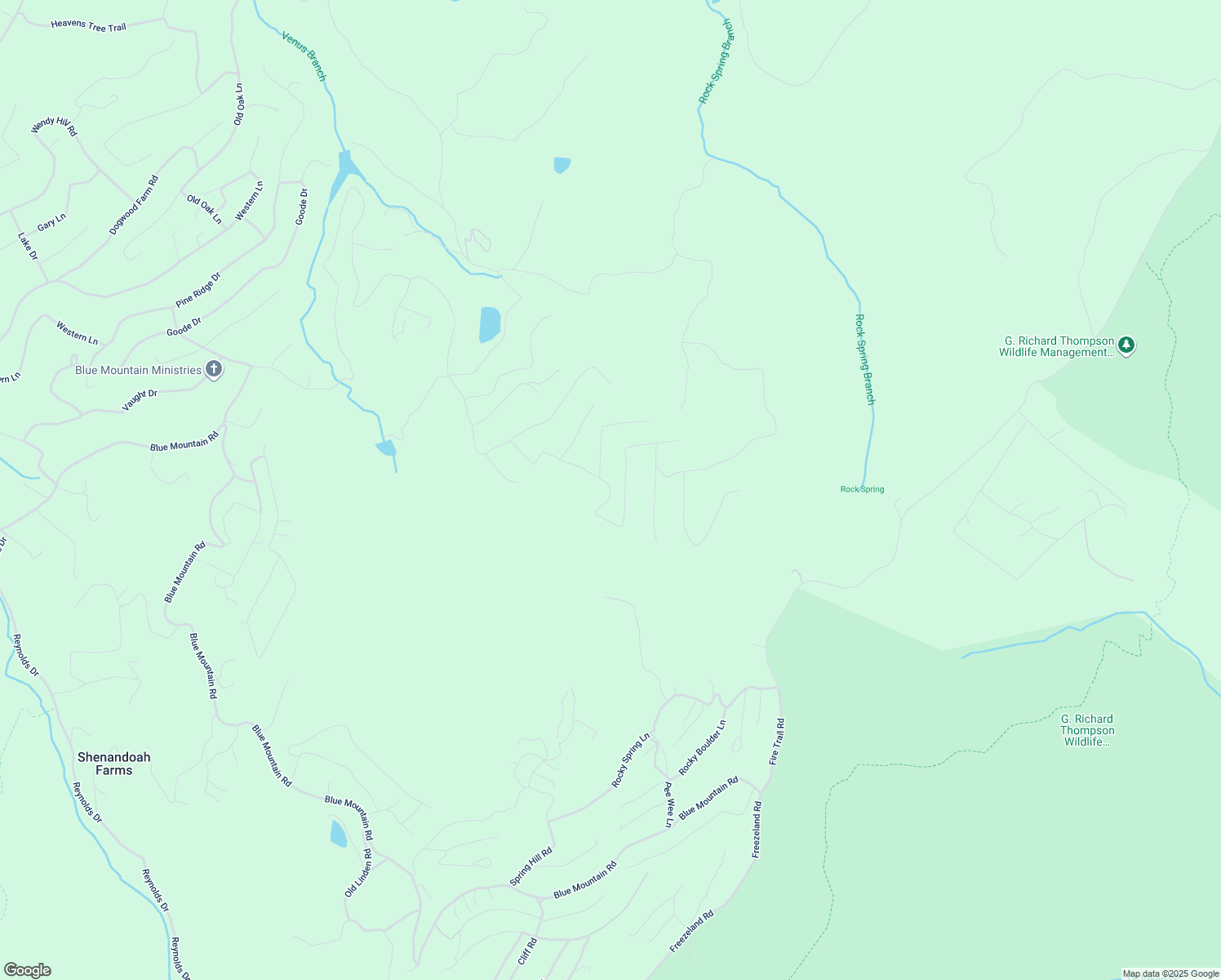 map of restaurants, bars, coffee shops, grocery stores, and more near 337 Reid Drive in Front Royal