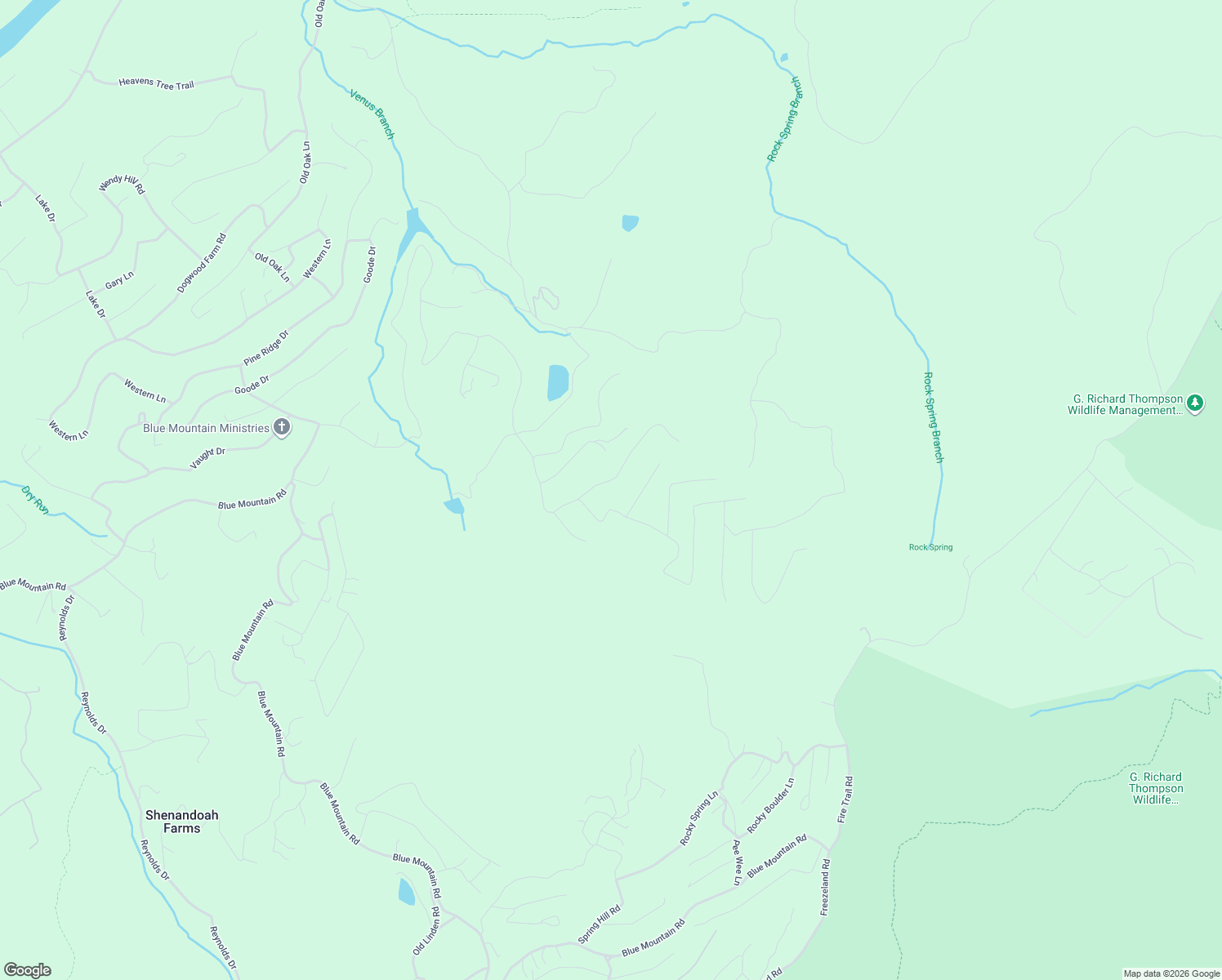 map of restaurants, bars, coffee shops, grocery stores, and more near 97 Briar Lane in Front Royal
