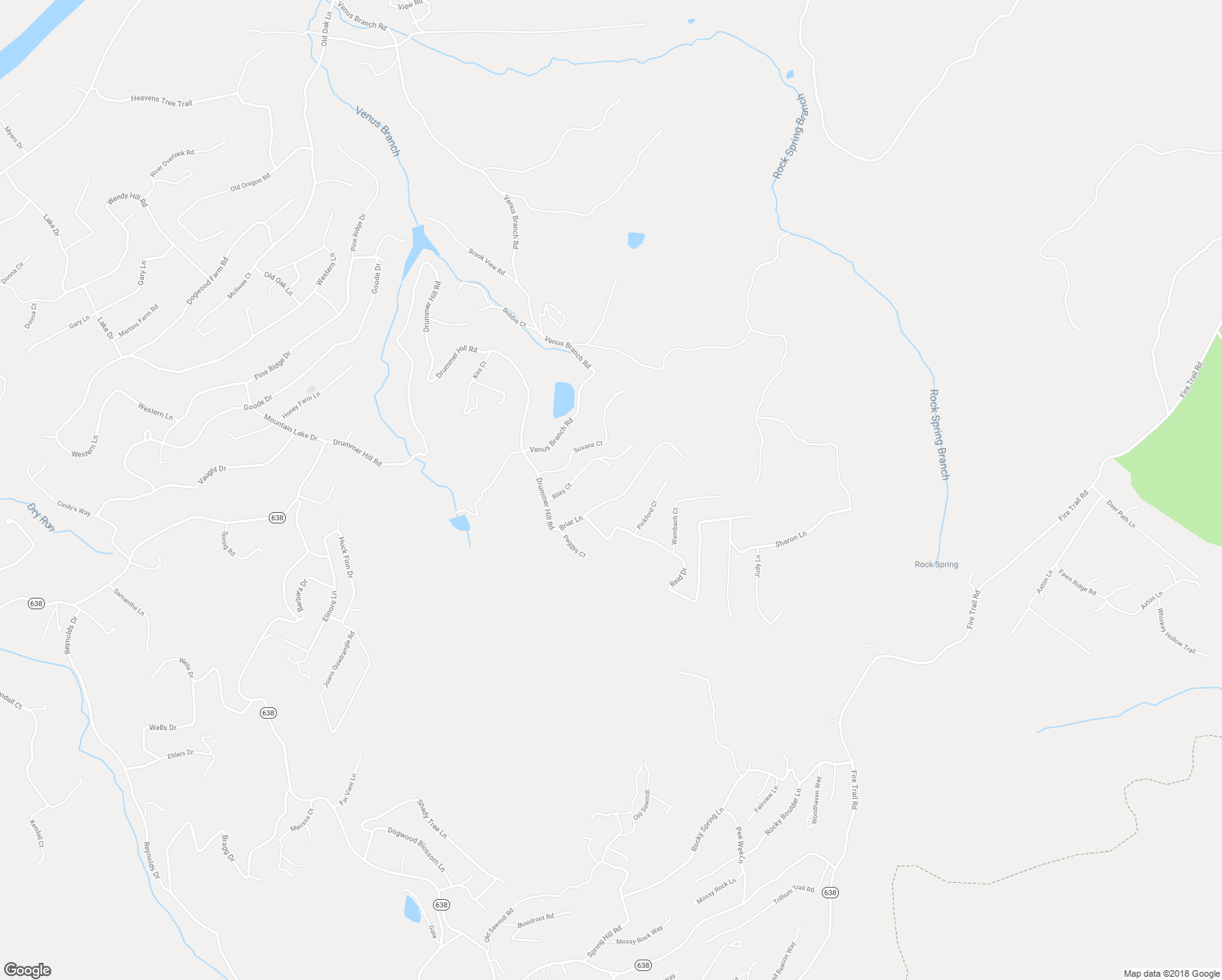 map of restaurants, bars, coffee shops, grocery stores, and more near 97 Briar Ln in Front Royal