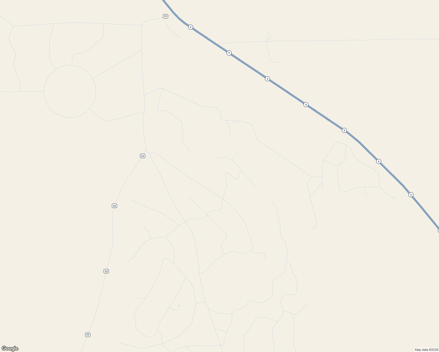 map of restaurants, bars, coffee shops, grocery stores, and more near 165 Coyotero Street in Guffey