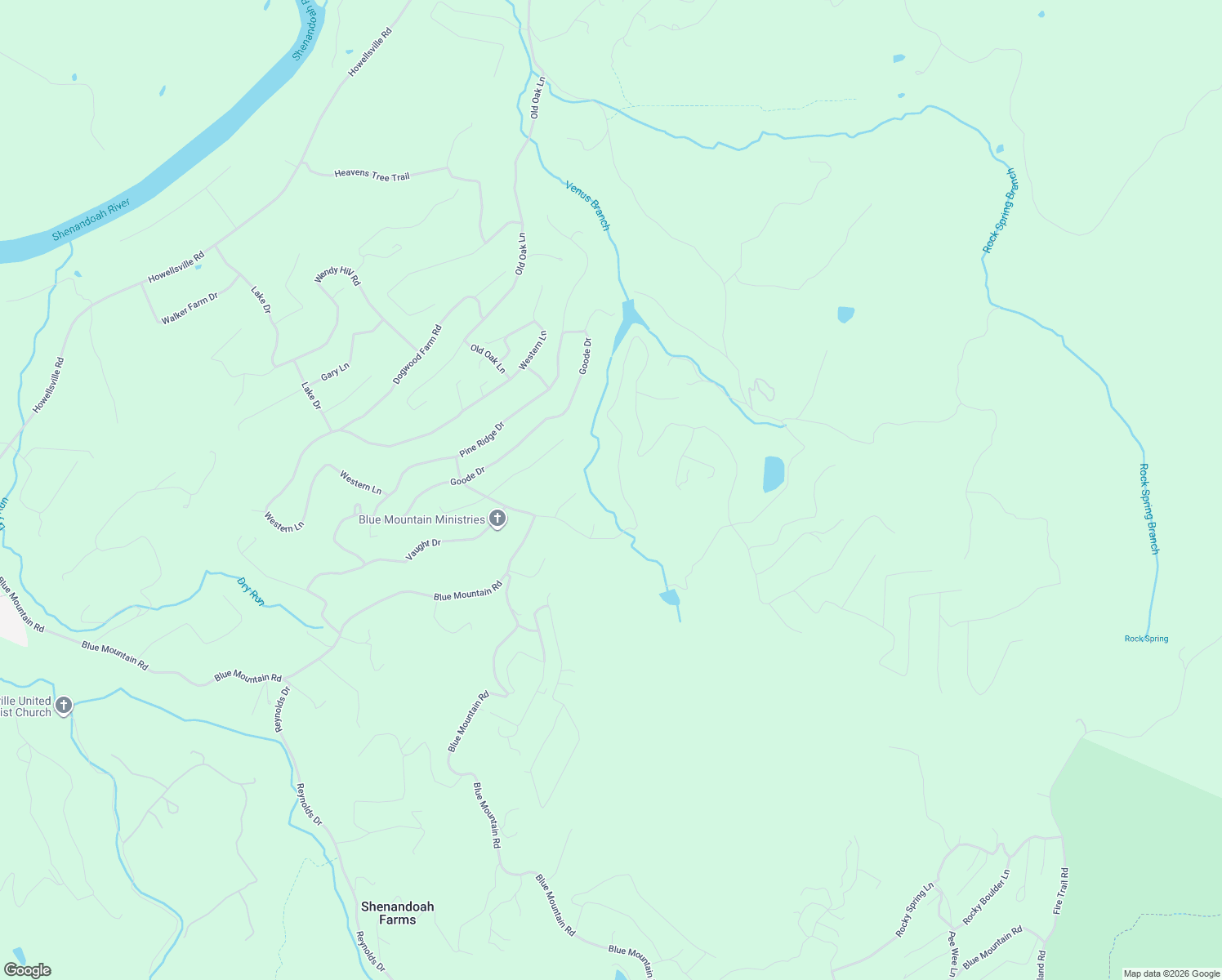 map of restaurants, bars, coffee shops, grocery stores, and more near 474 Drummer Hill Road in Front Royal