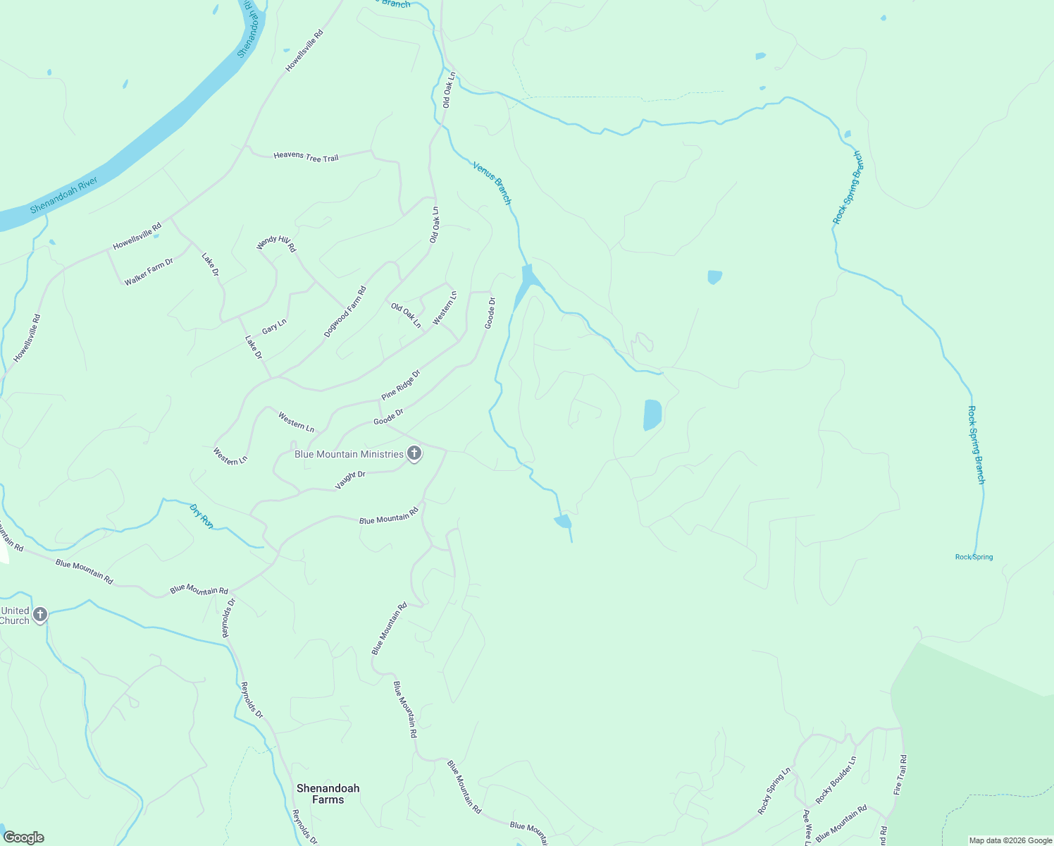 map of restaurants, bars, coffee shops, grocery stores, and more near 474 Drummer Hill Road in Front Royal