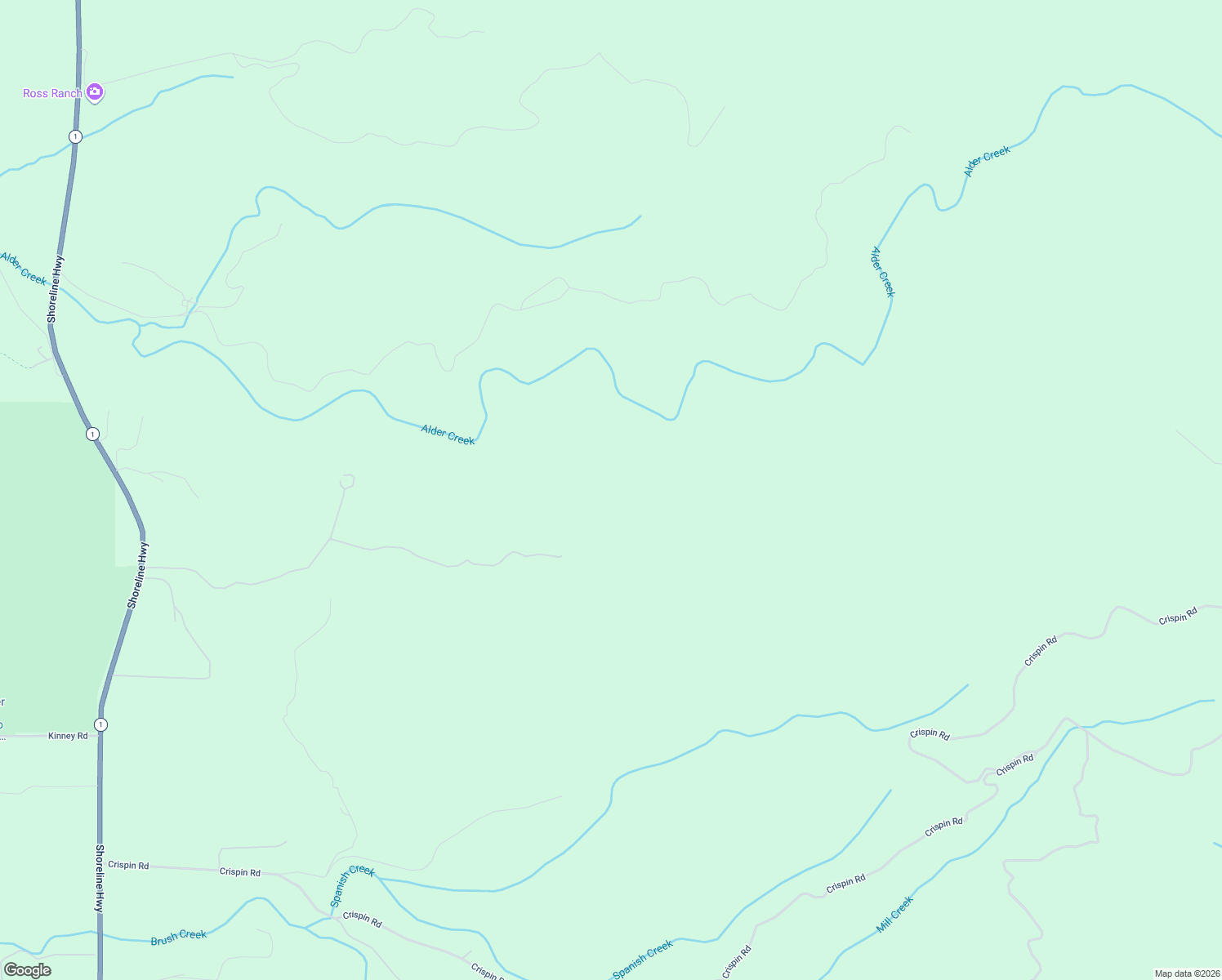 map of restaurants, bars, coffee shops, grocery stores, and more near 43299-43559 Crispin Road in Manchester