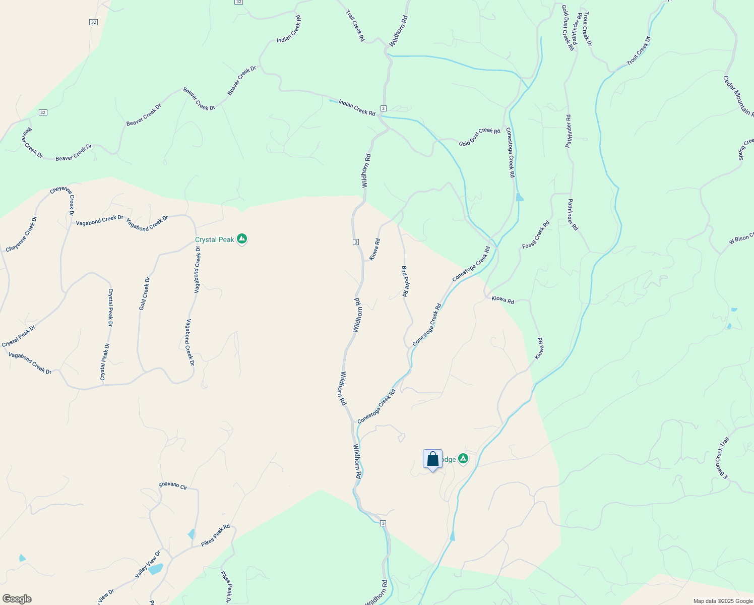 map of restaurants, bars, coffee shops, grocery stores, and more near 3624 Wildhorn Road in Florissant