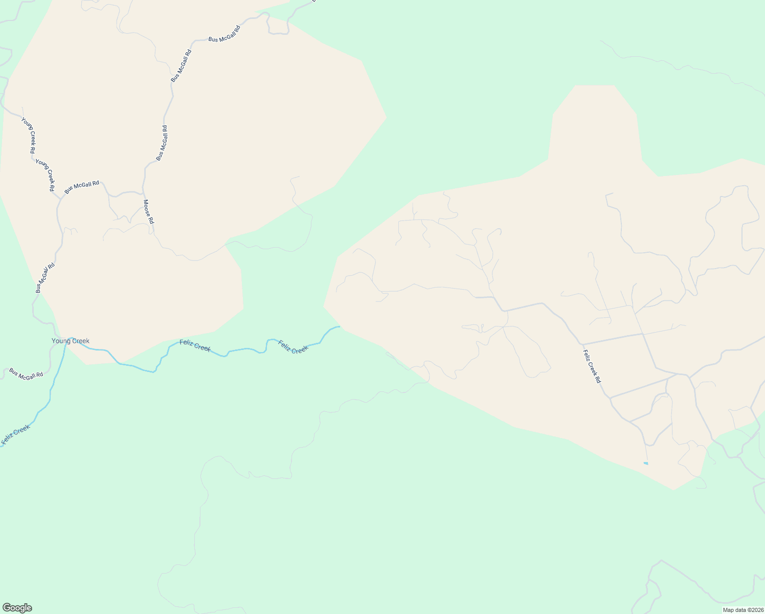 map of restaurants, bars, coffee shops, grocery stores, and more near 4621 Feliz Creek Road in Hopland