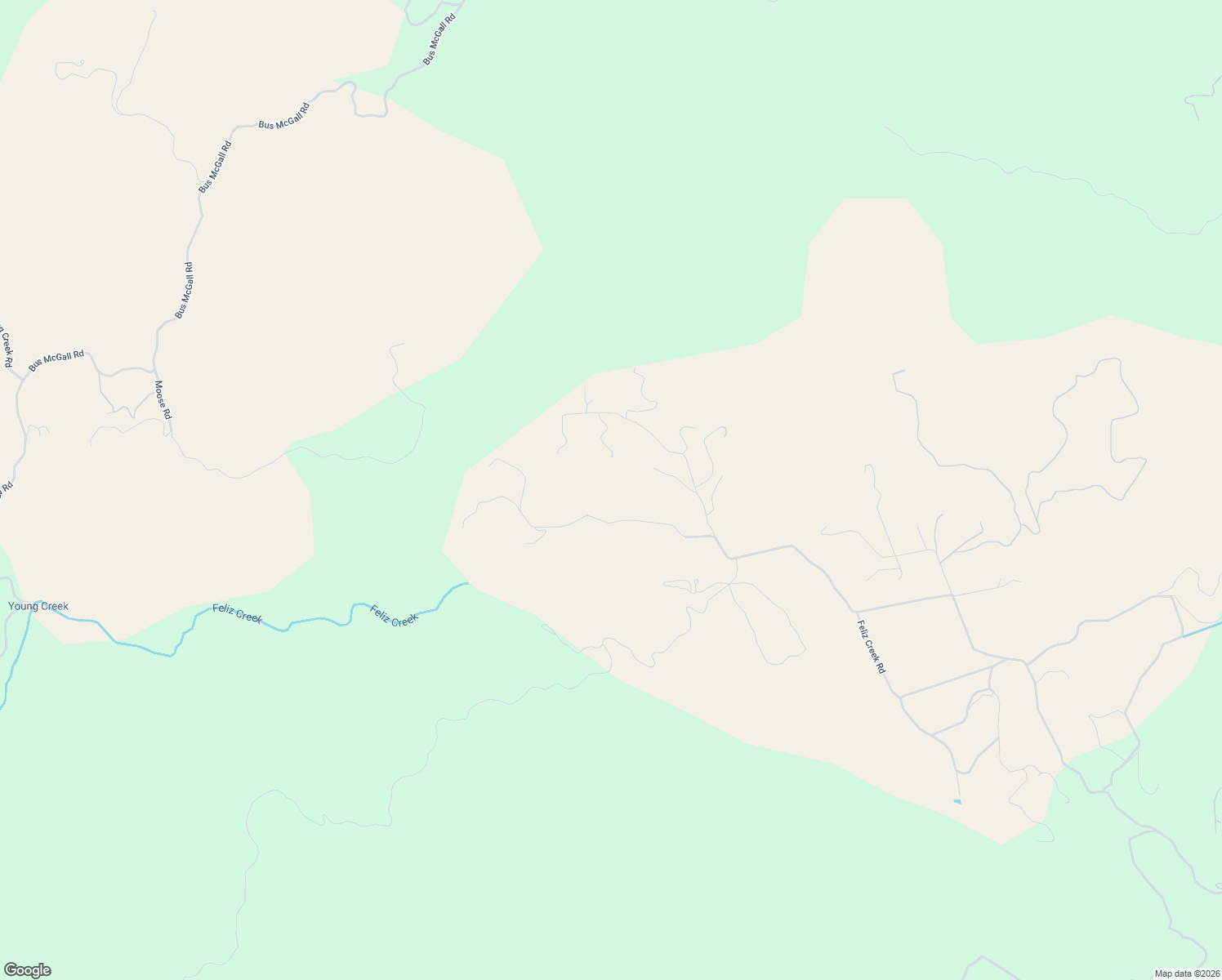 map of restaurants, bars, coffee shops, grocery stores, and more near 4610 Feliz Creek Road in Hopland