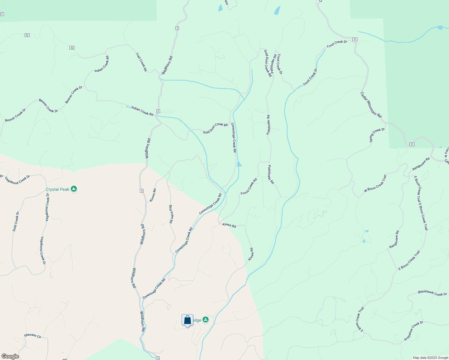 map of restaurants, bars, coffee shops, grocery stores, and more near 1240 Conestoga Creek Road in Florissant