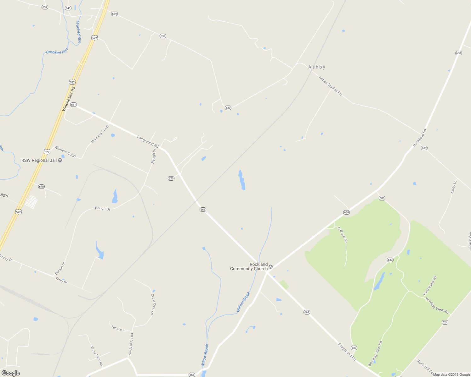 map of restaurants, bars, coffee shops, grocery stores, and more near 1259 Fairground Road in Front Royal
