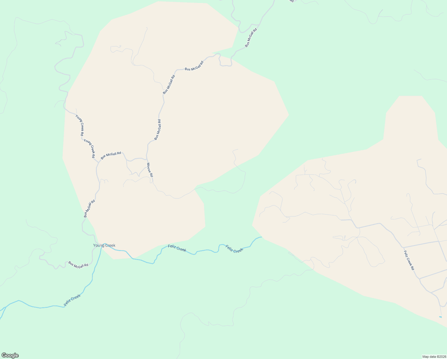 map of restaurants, bars, coffee shops, grocery stores, and more near 4411 Moose Road in Ukiah