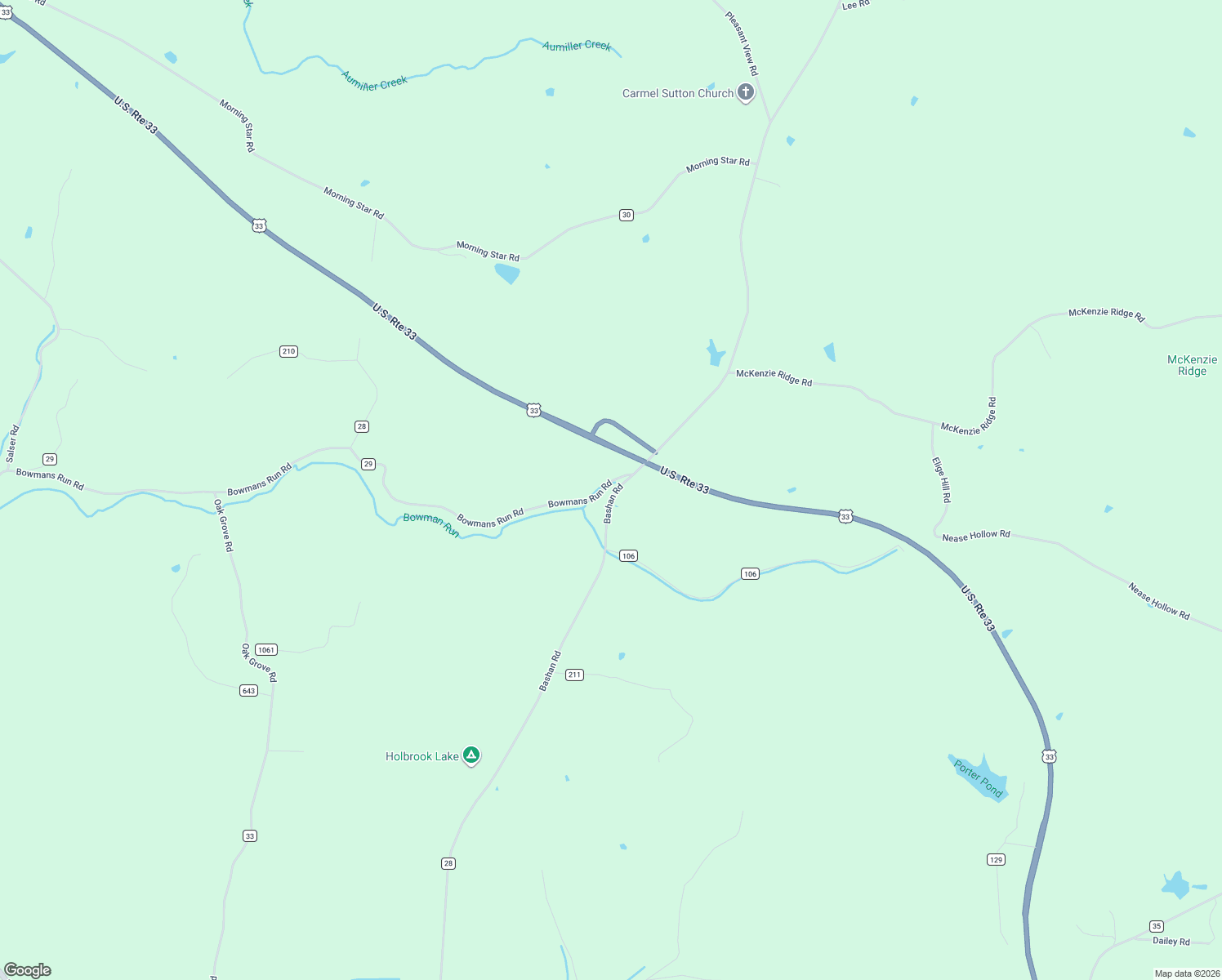 map of restaurants, bars, coffee shops, grocery stores, and more near 29827 County Road 28 in Racine