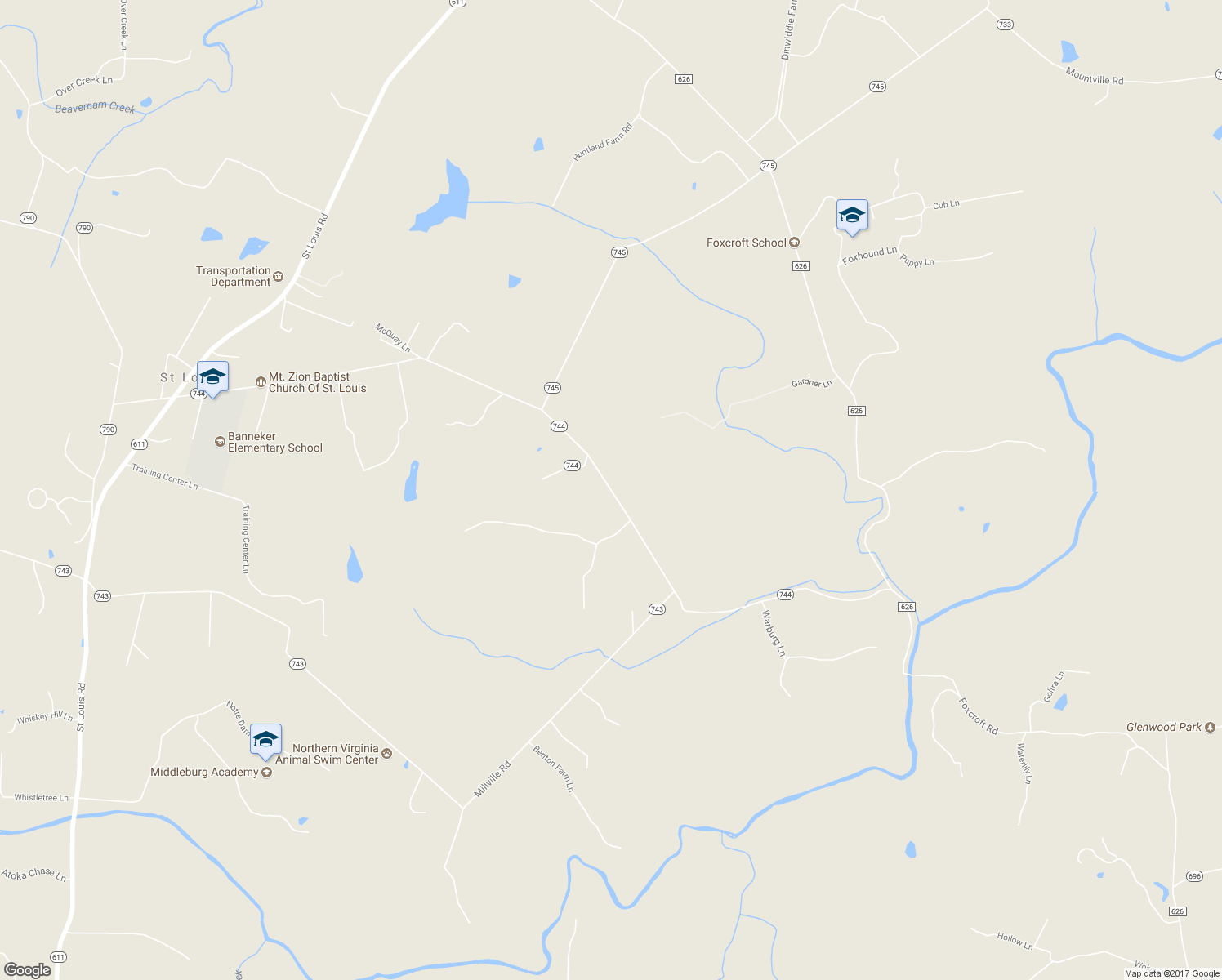 map of restaurants, bars, coffee shops, grocery stores, and more near 35809 Snake Hill Road in Middleburg