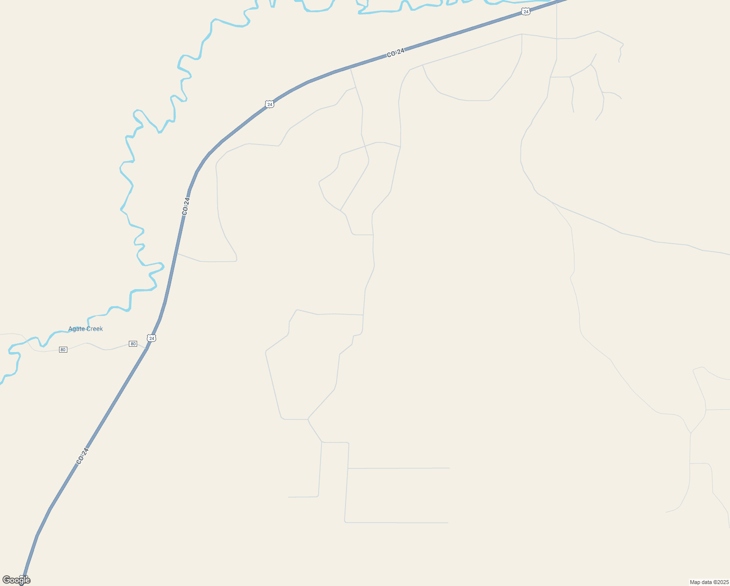 map of restaurants, bars, coffee shops, grocery stores, and more near Sioux Road in Hartsel