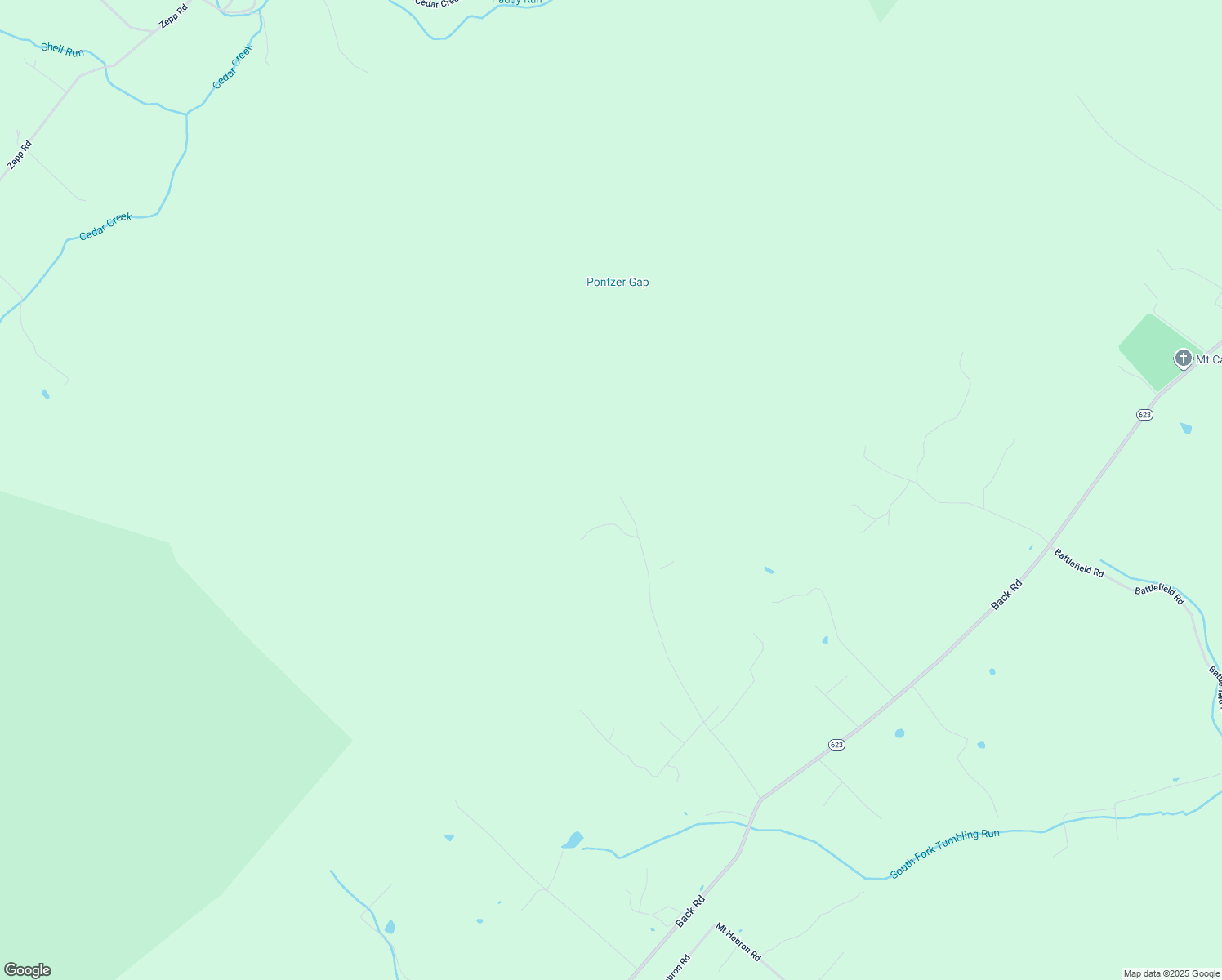 map of restaurants, bars, coffee shops, grocery stores, and more near 872 Pontzer Road in Strasburg
