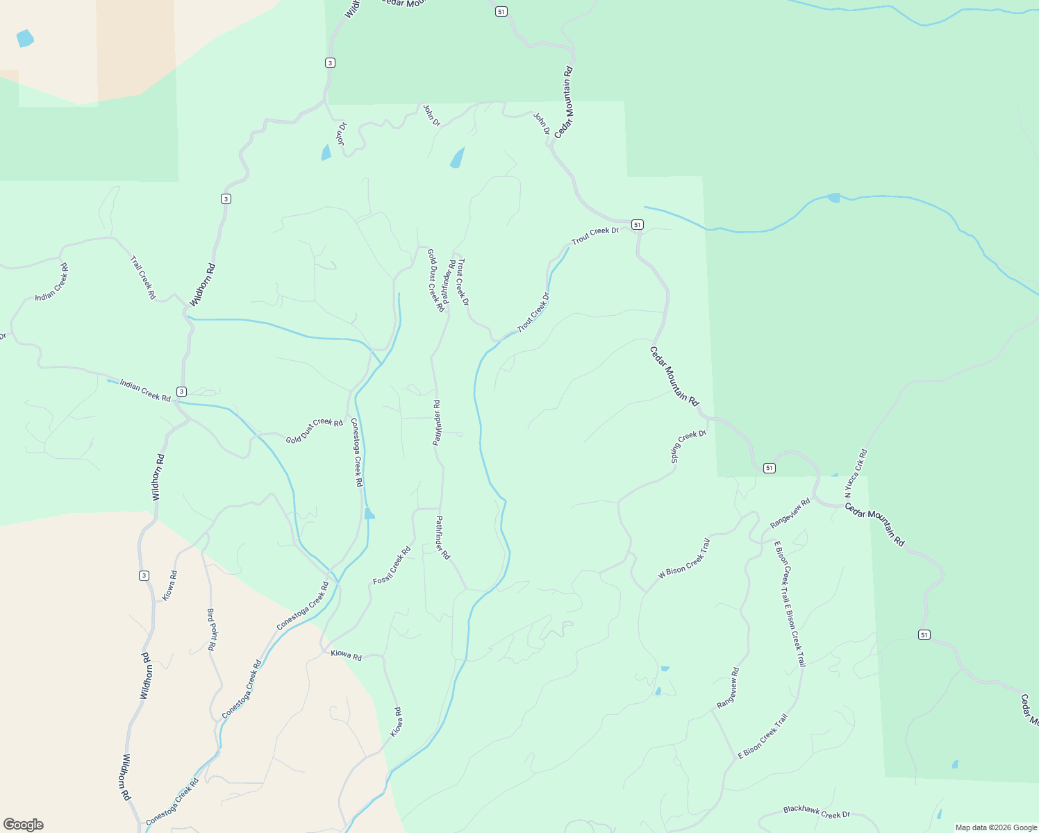 map of restaurants, bars, coffee shops, grocery stores, and more near 696 Elk Creek Drive in Divide