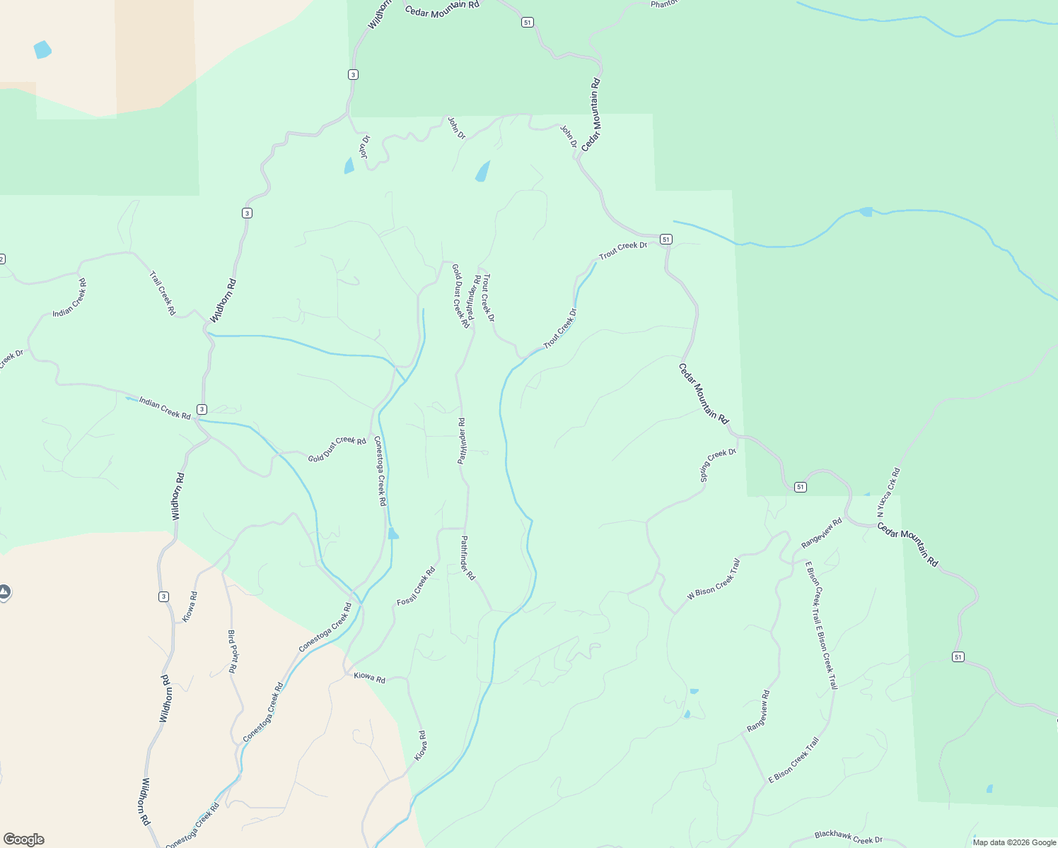 map of restaurants, bars, coffee shops, grocery stores, and more near 696 Elk Creek Drive in Divide