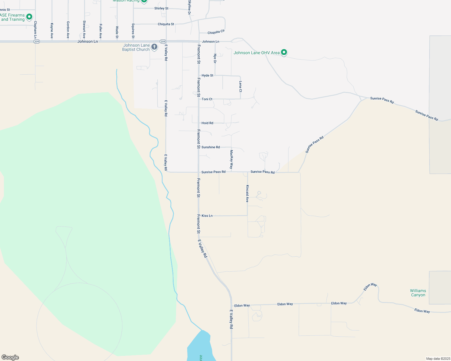 map of restaurants, bars, coffee shops, grocery stores, and more near 2385 Sunrise Pass Road in Minden