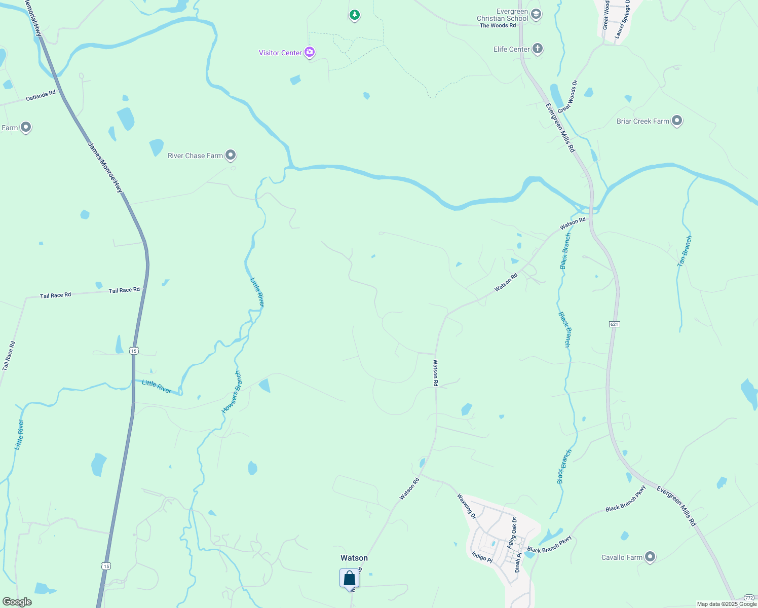 map of restaurants, bars, coffee shops, grocery stores, and more near 40709 Newton Place in Leesburg