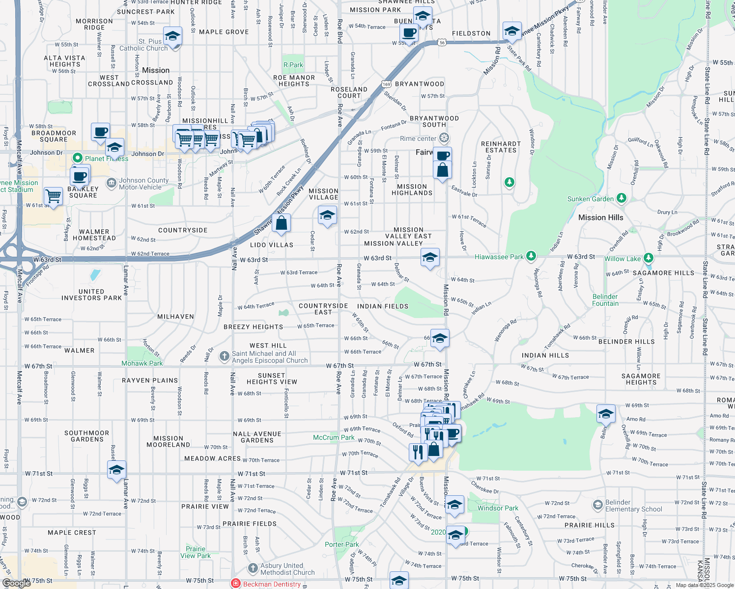 4410 Homestead Drive, Prairie Village KS Walk Score