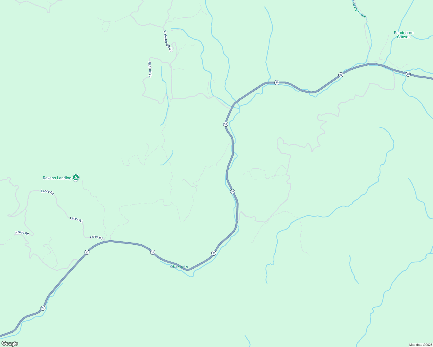 map of restaurants, bars, coffee shops, grocery stores, and more near 109 Mule Skinner Road in Clearlake Oaks