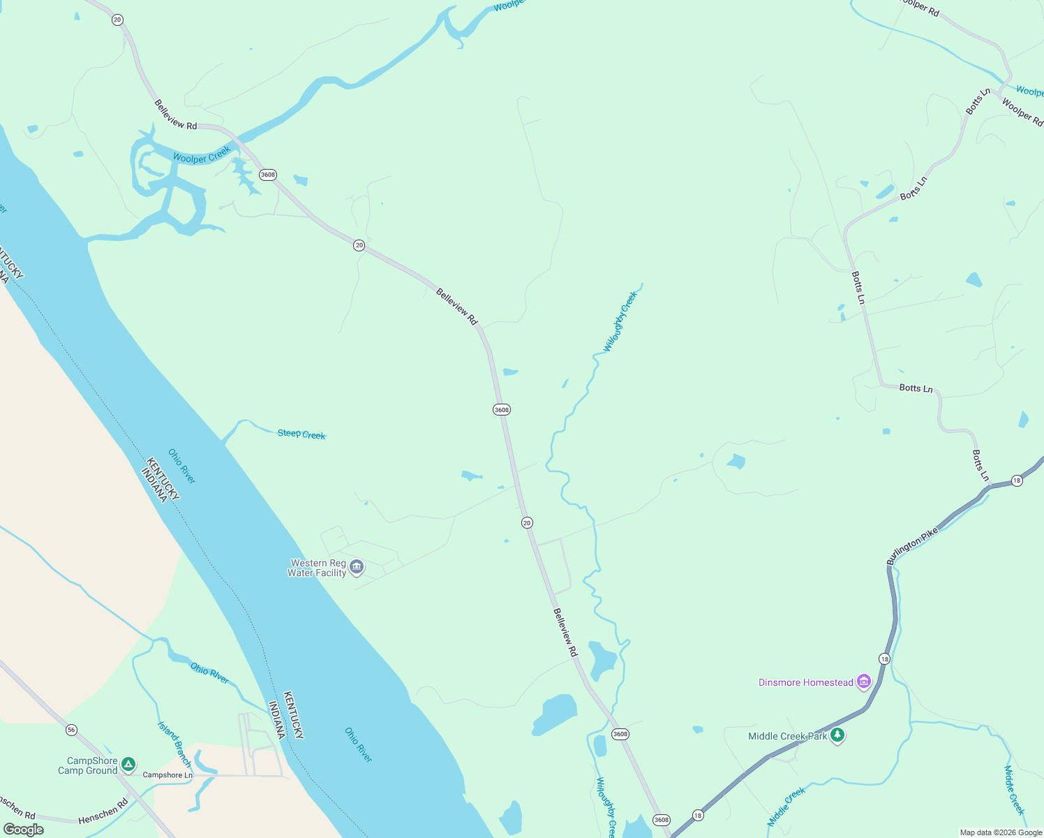 map of restaurants, bars, coffee shops, grocery stores, and more near 5394 Belleview Road in Petersburg