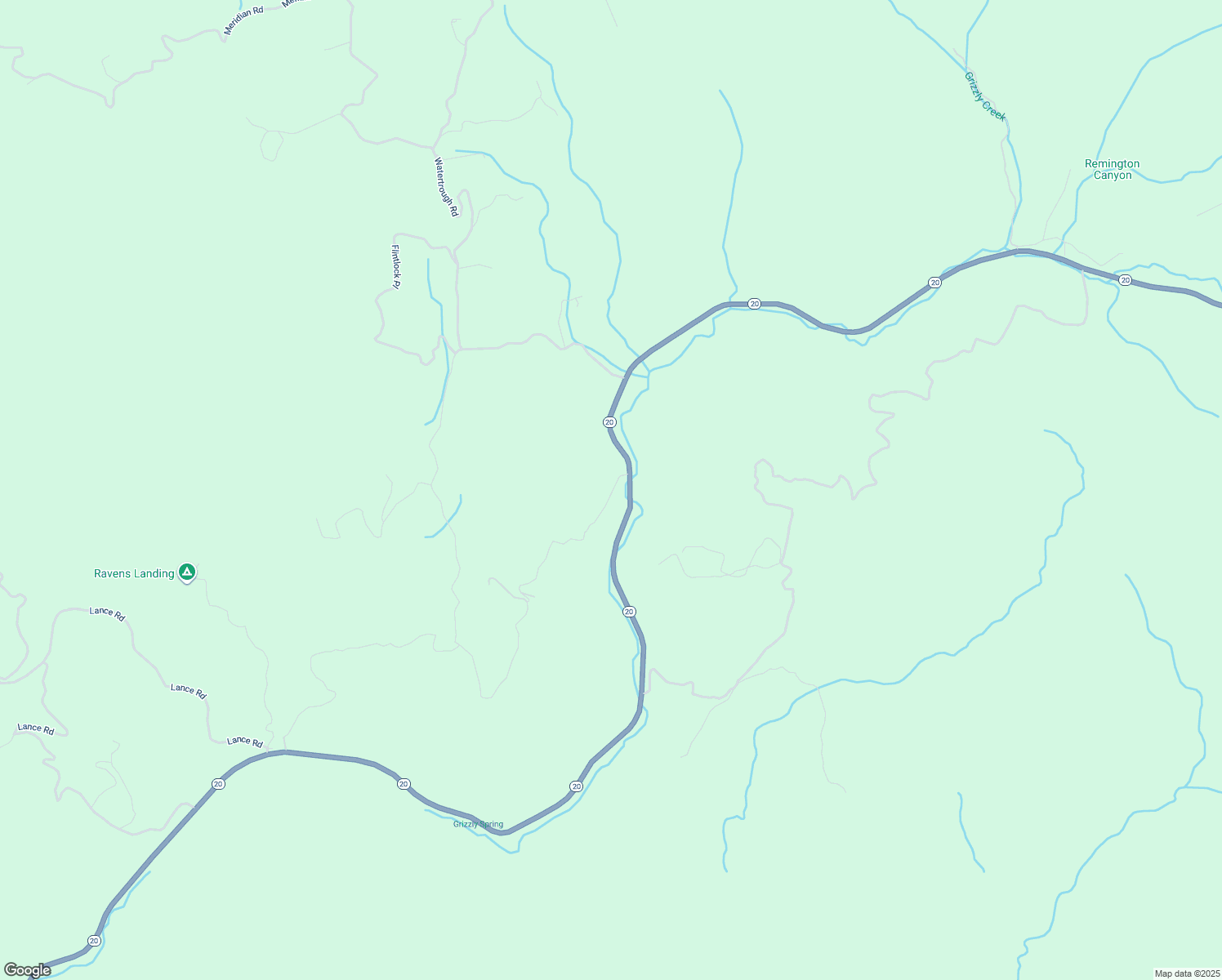 map of restaurants, bars, coffee shops, grocery stores, and more near 104 Mule Skinner Road in Clearlake Oaks
