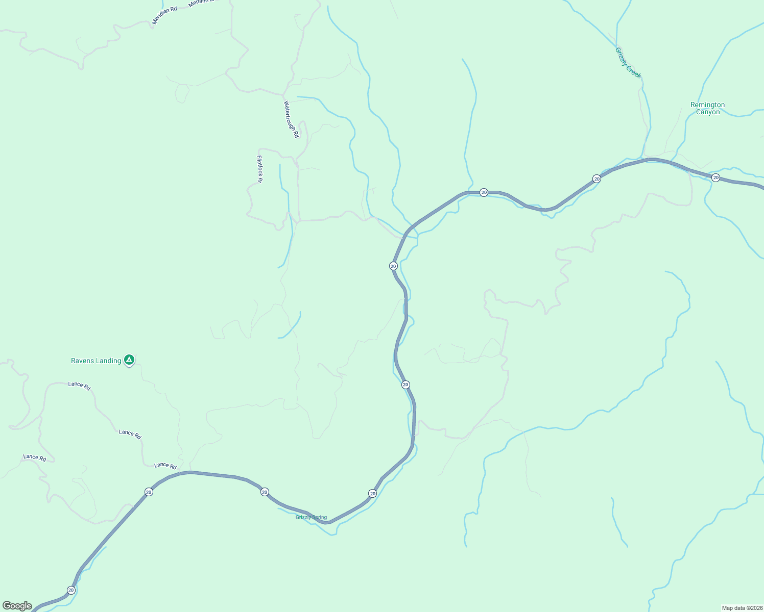 map of restaurants, bars, coffee shops, grocery stores, and more near 109 Mule Skinner Road in Clearlake Oaks