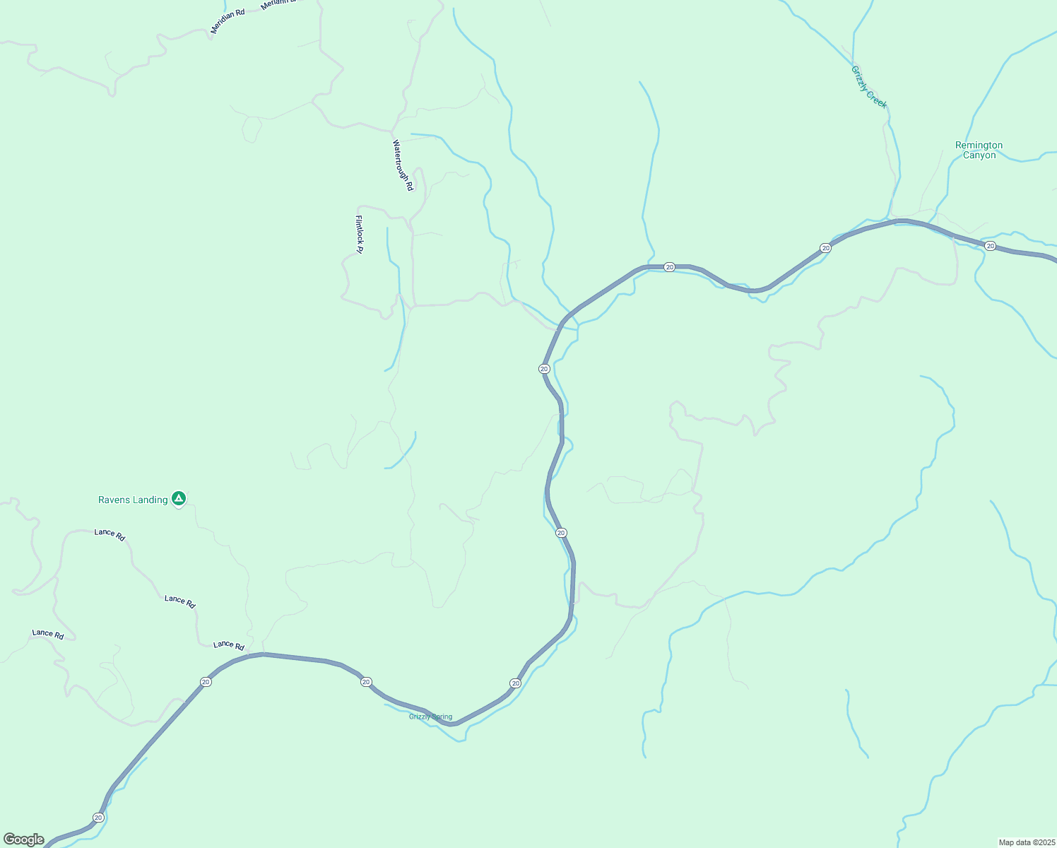 map of restaurants, bars, coffee shops, grocery stores, and more near 104 Mule Skinner Road in Clearlake Oaks