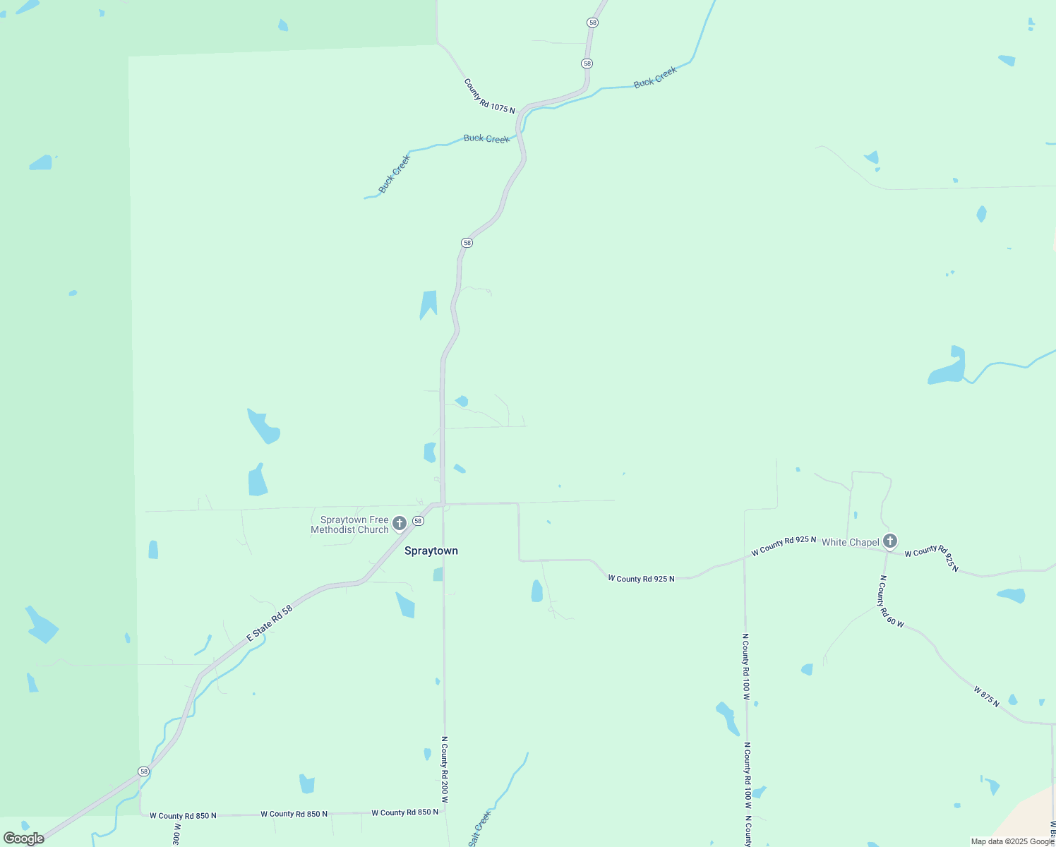map of restaurants, bars, coffee shops, grocery stores, and more near 2215 East State Road 58 in Seymour