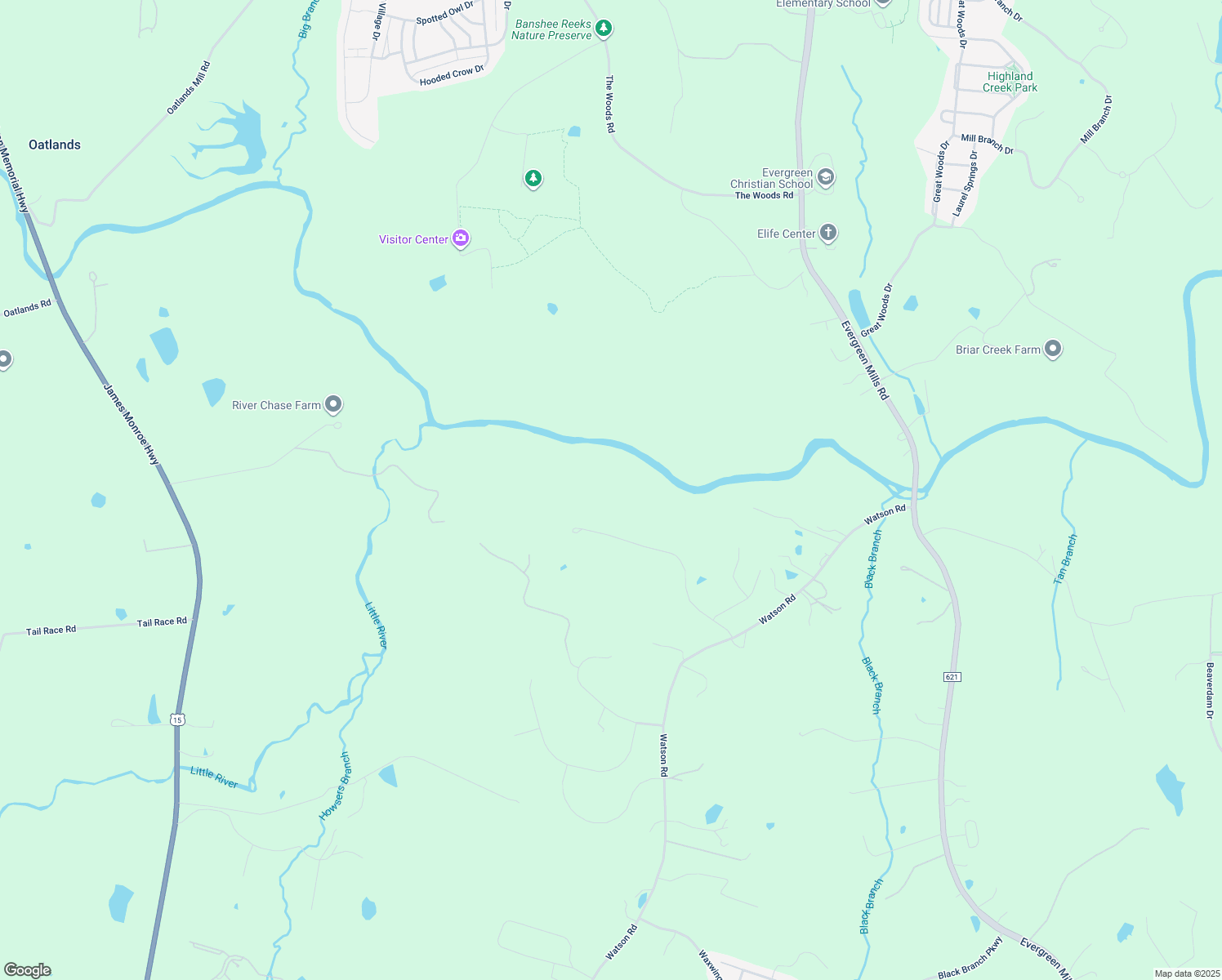 map of restaurants, bars, coffee shops, grocery stores, and more near 40726 Manor House Rd in Leesburg