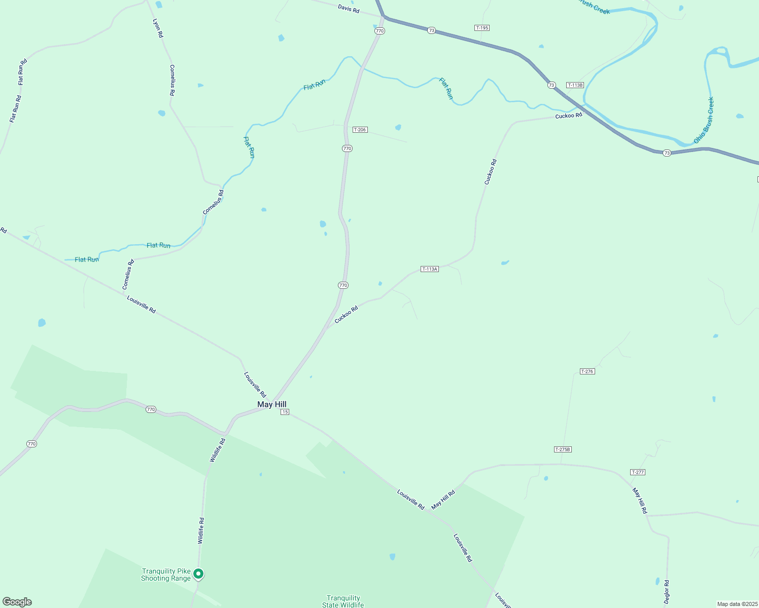 map of restaurants, bars, coffee shops, grocery stores, and more near 280 Cuckoo Road in Peebles