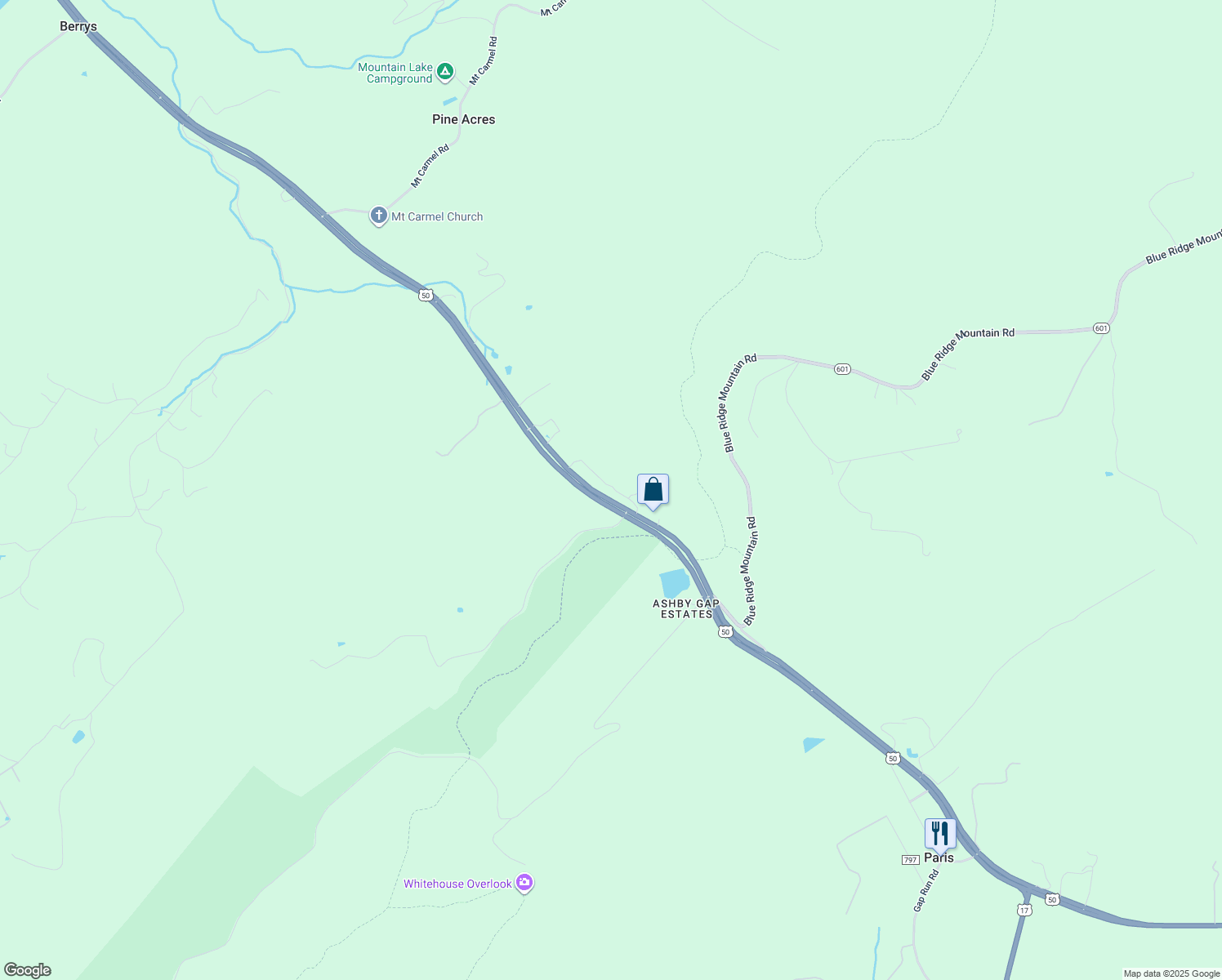 map of restaurants, bars, coffee shops, grocery stores, and more near 170 Summer Springs Lane in Paris
